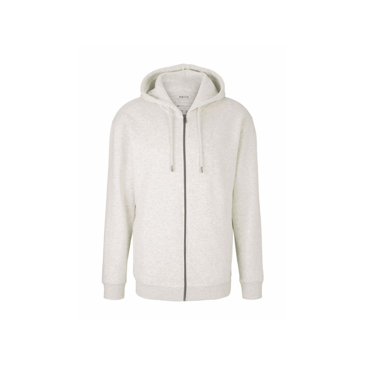 TOM TAILOR Sweatjacke grau regular fit (1-tlg)