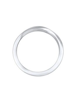 Elli Fingerring Gedreht Trend Basic 925er Silber, Twisted