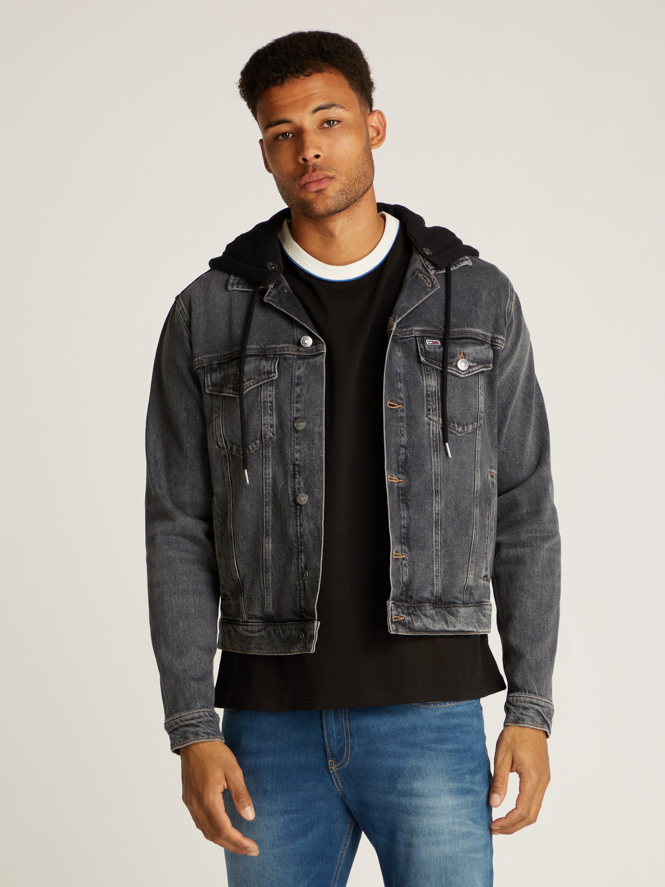 Tommy Jeans Jeansjacke HOODED RYAN RGL günstig online kaufen
