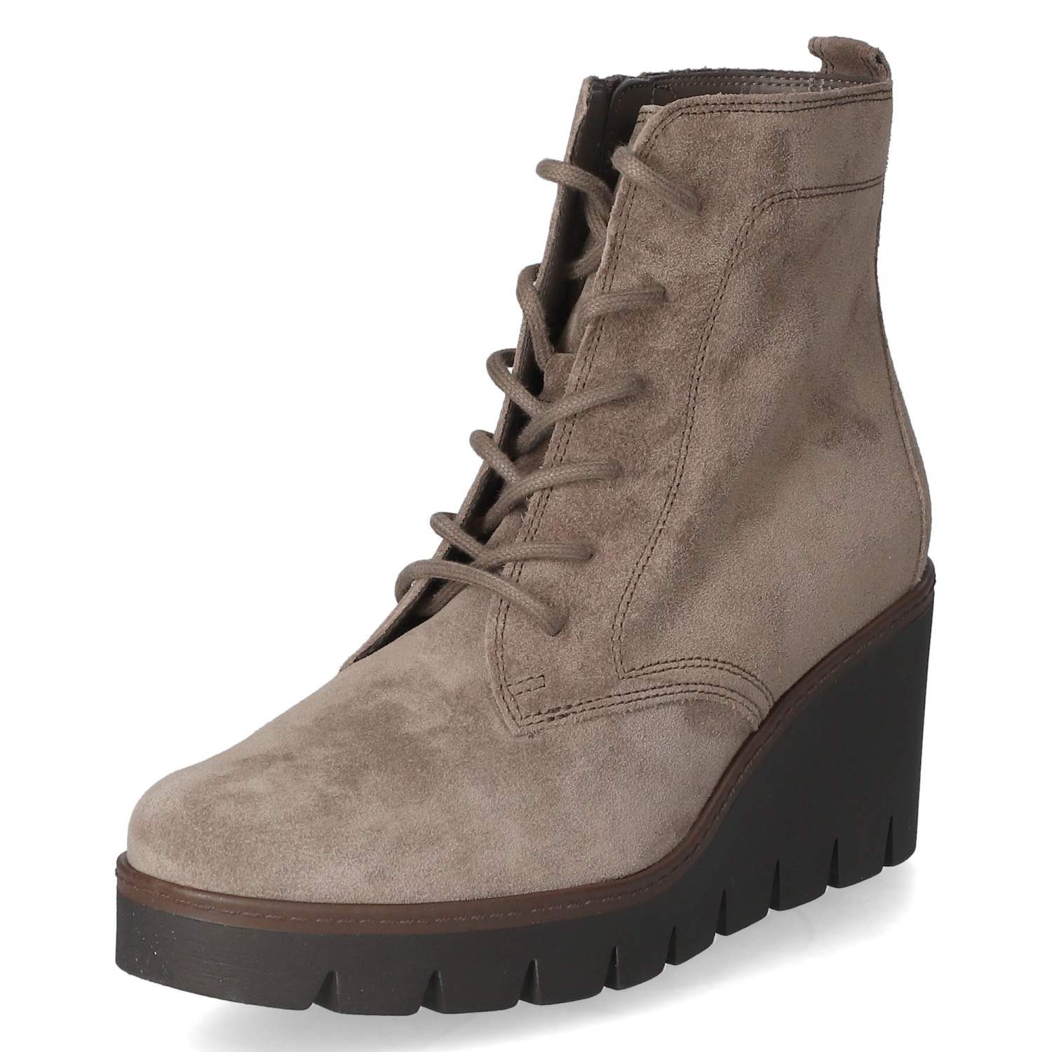 Gabor Gabor - female - 54.781.10 - Rauleder - taupe Schnürstiefel günstig online kaufen