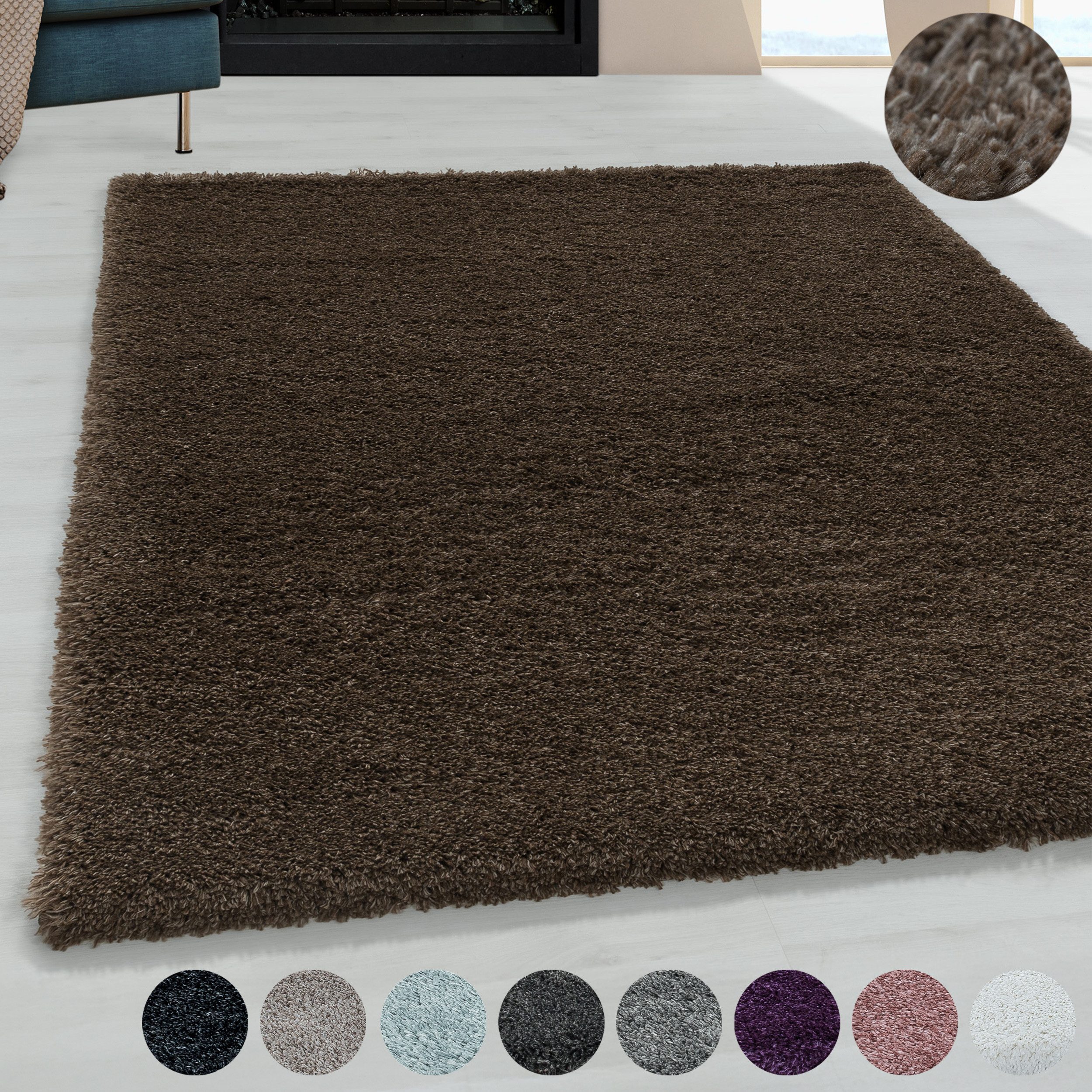 Hochflor-Teppich FLUFFY 3500