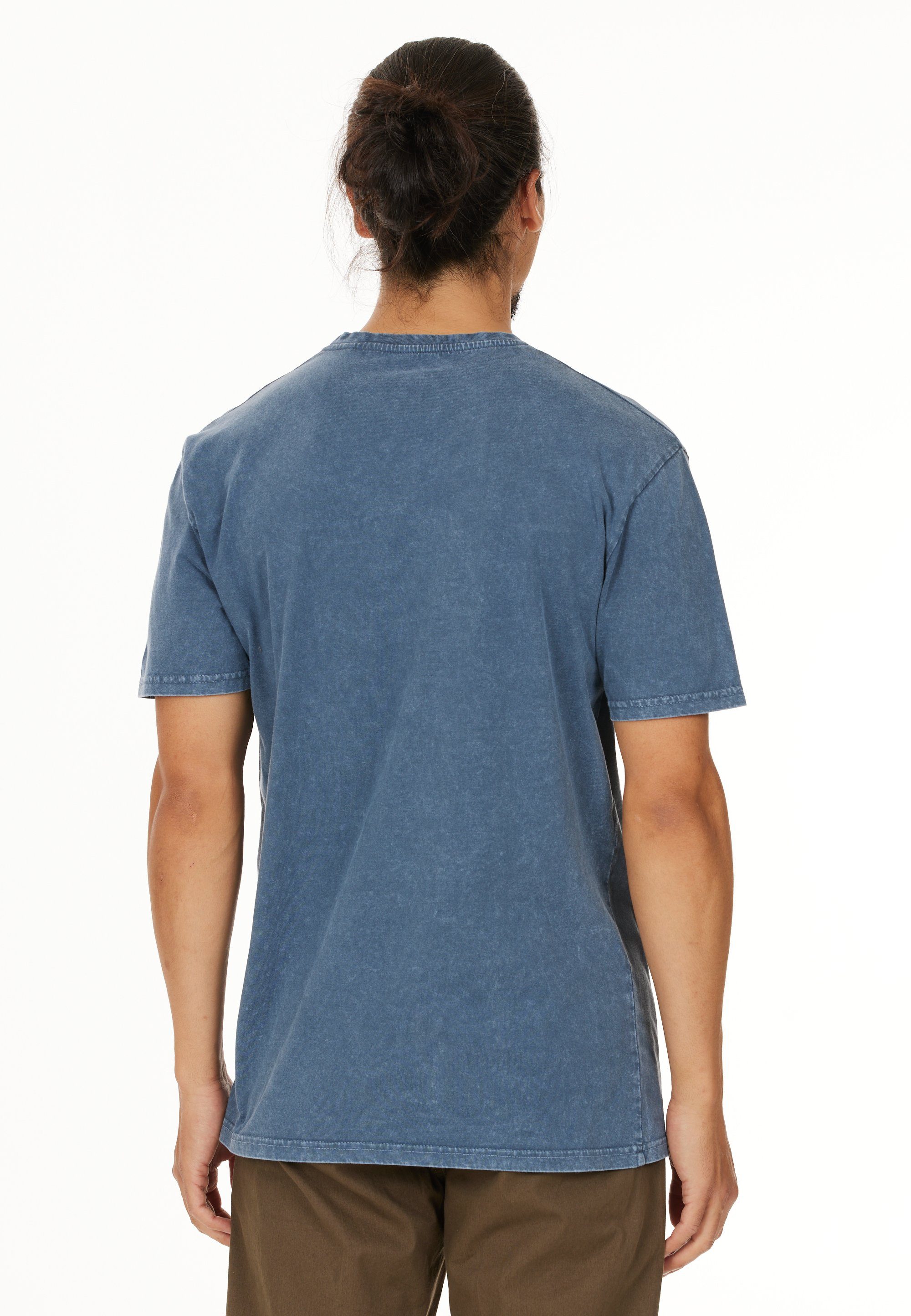 CRUZ T-Shirt Russel mit atmungsaktiver Funktion blau