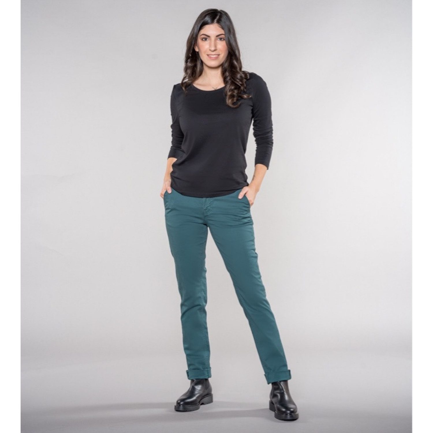 Feuervogl Chinohose fv-Lai:na, Casual Fit, Damen günstig online kaufen