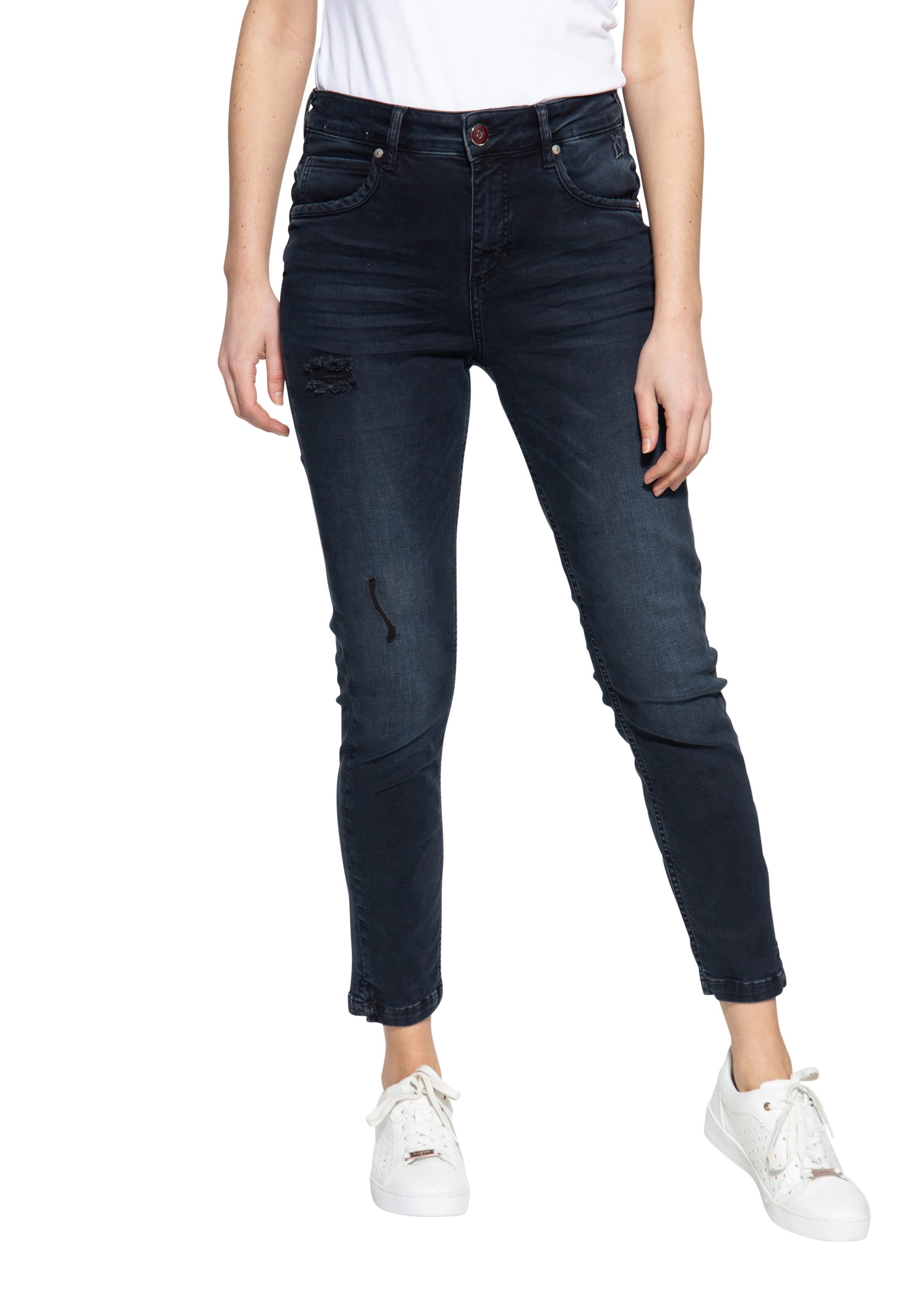 ATT Джинсы Slim-fit-Jeans Sun (1-tlg) mit Destroyed Effekten