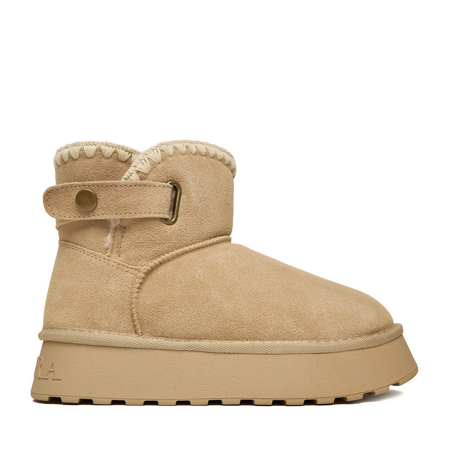 Badura Badura Damen Schneestiefel 5907964462576 Beige Snowboots