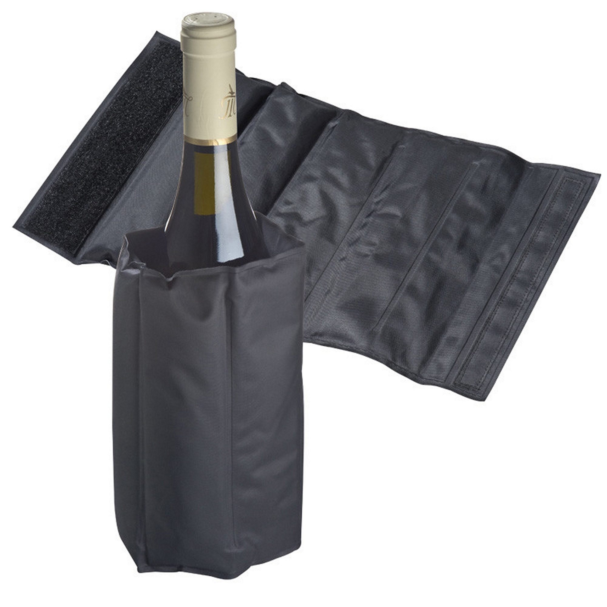 Macma Trinkflasche Kühlmanschette mit Kühlpads für Wein und Sekt / Sektkühler / Flaschenk