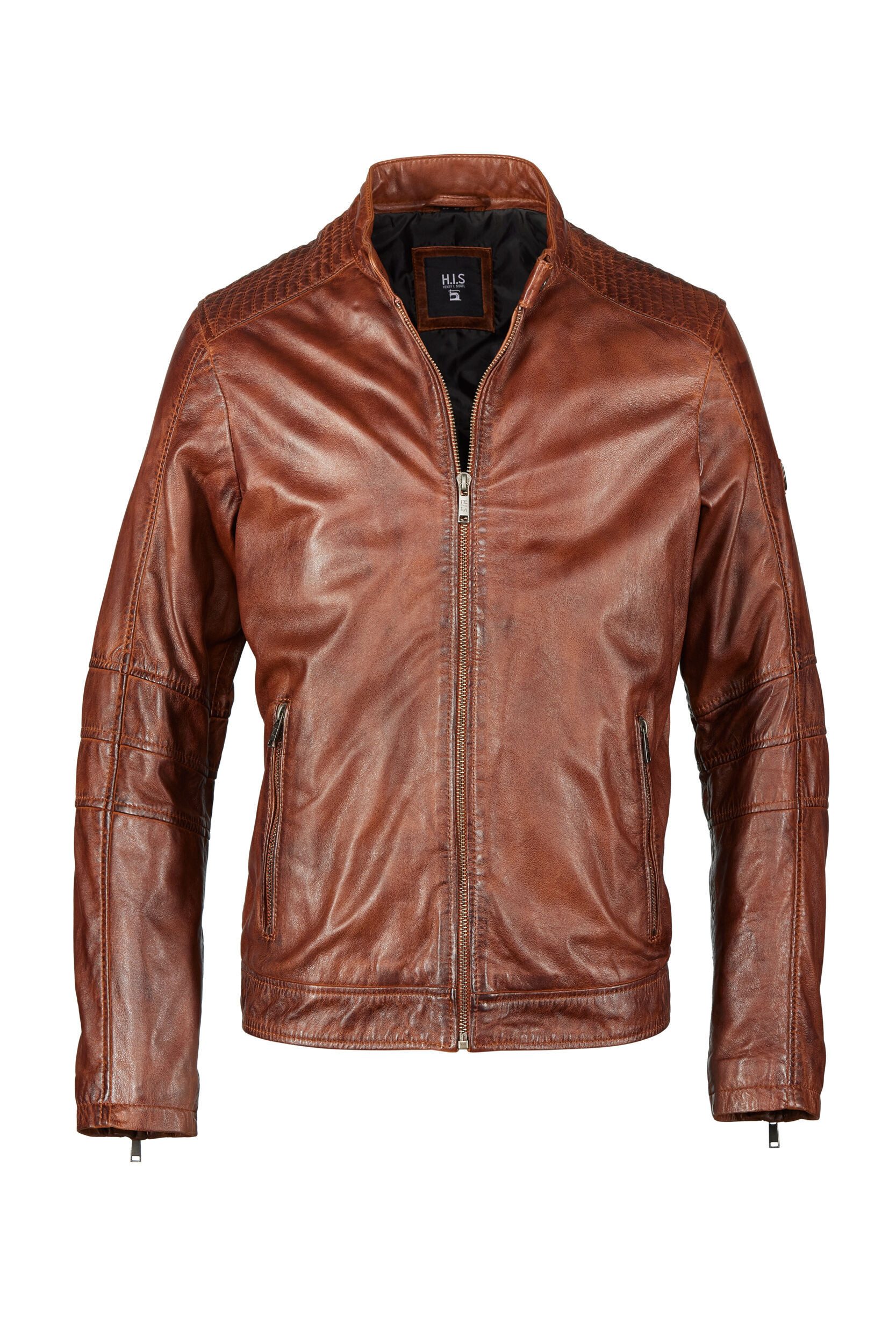Lederjacke