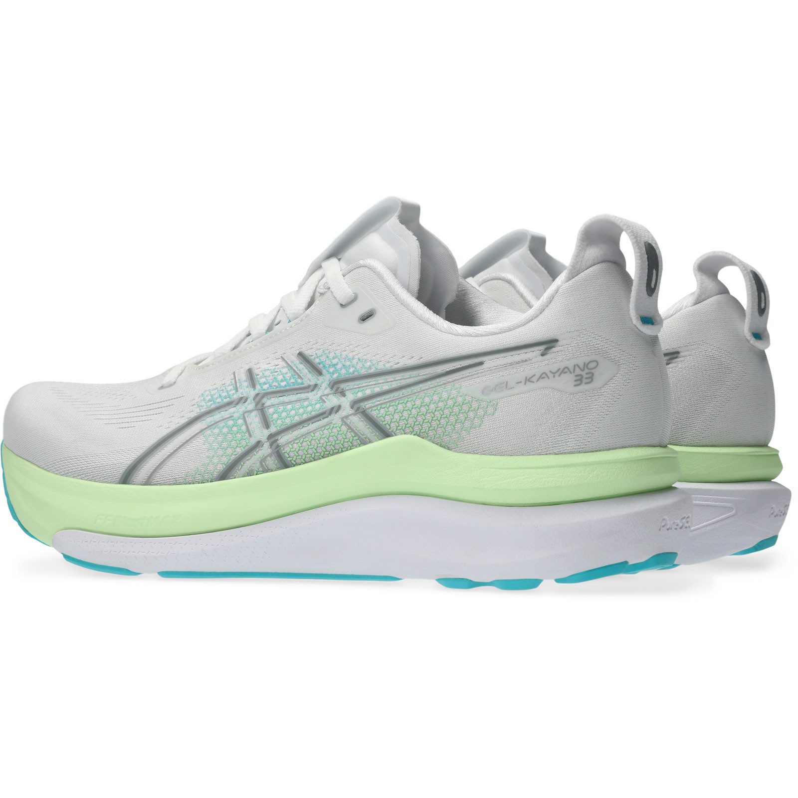 Asics Gel-Kayano 33 Men 1011C167-100 Laufschuh Spitzenmodell in Sachen Halt und Komfort.