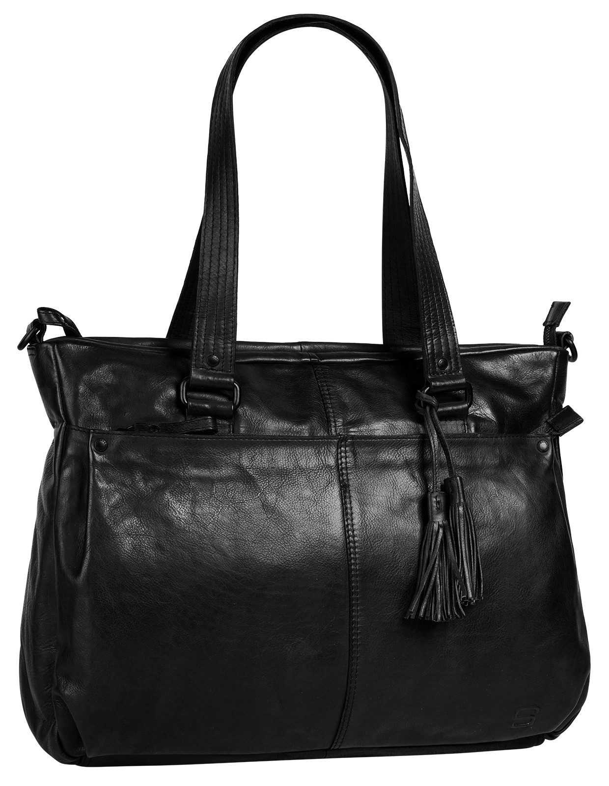 Spikes & Sparrow Shopper, echt Leder