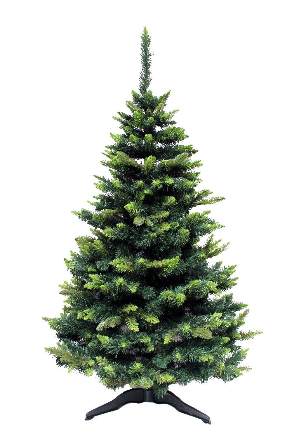 Arnusa Künstlicher Weihnachtsbaum 180 cm mit 509 Spitzen Spritzguss Mix Kunsttanne Premium, Fichte, mit stabilen Ständer