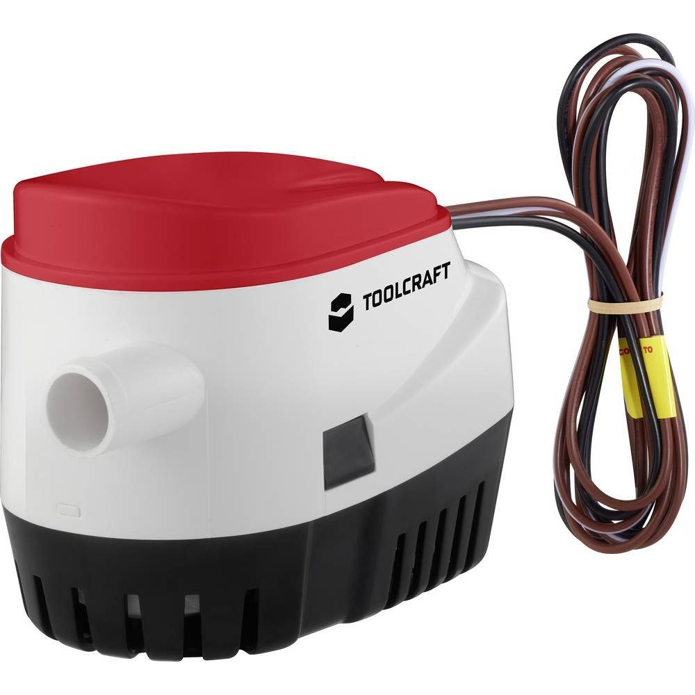 TOOLCRAFT Wasserpumpe »Bilgenpumpe mit Sensor 12 V, 3 A, 2839 l/h« online  kaufen | OTTO
