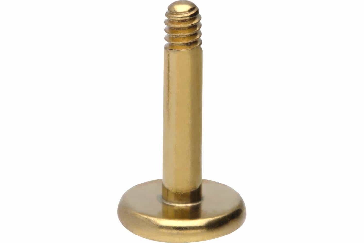 Piercing-Set Chirurgenstahl Labret ohne Kugel