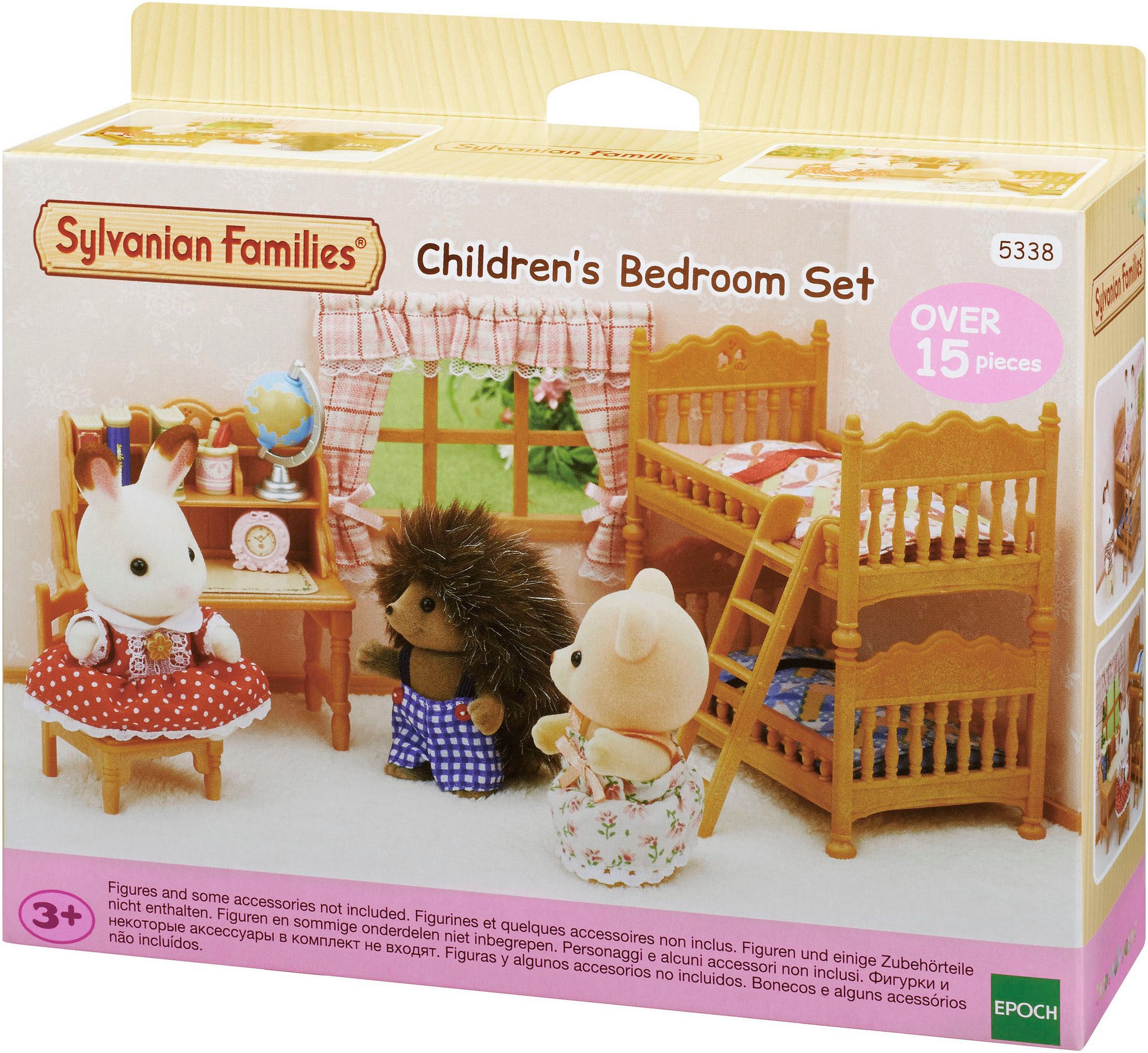 Sylvanian Families Spielwelt Landhaus Kinderzimmer mit Stockbett (5338)