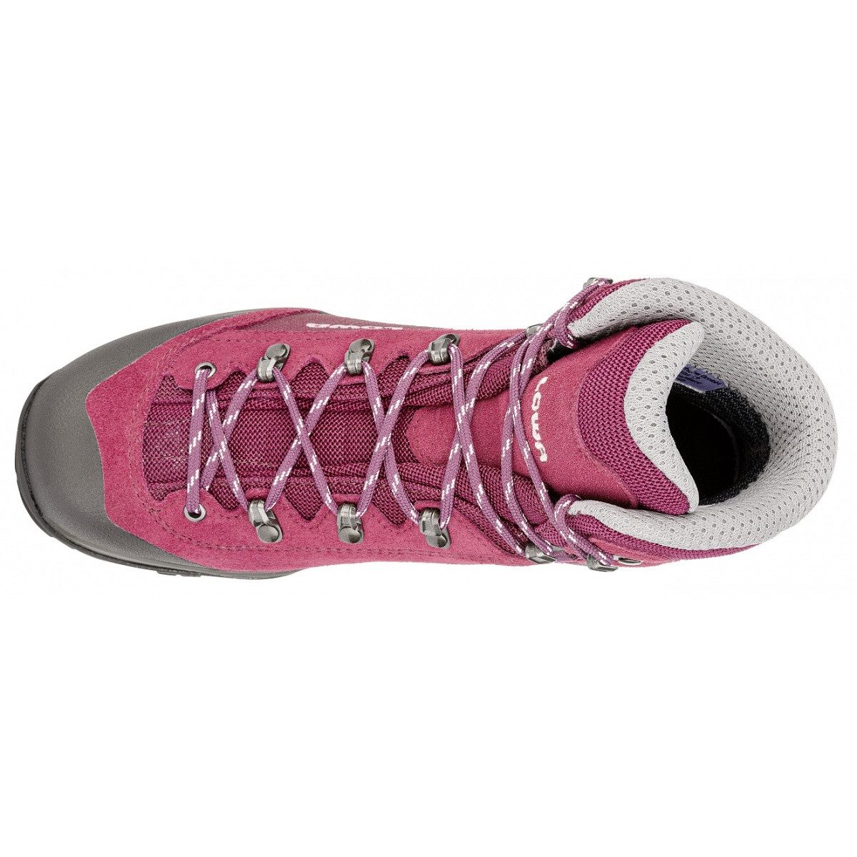 Lowa Tucana GTX (Trekking, Spaltleder-Textil, wasserdicht) bordeauxrot/rose günstig online kaufen