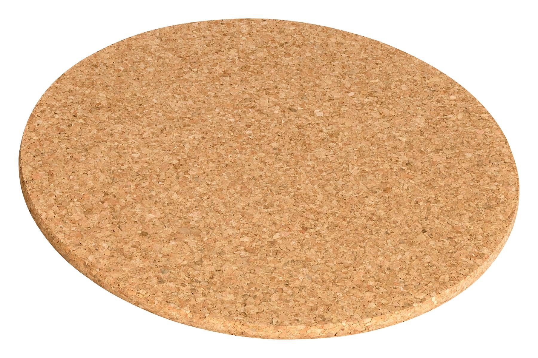 Kork-Deko.de Topfuntersetzer Topfuntersetzer aus Presskork in verschiedenen Größen, (15,20,25,30cm Durchmesser)
