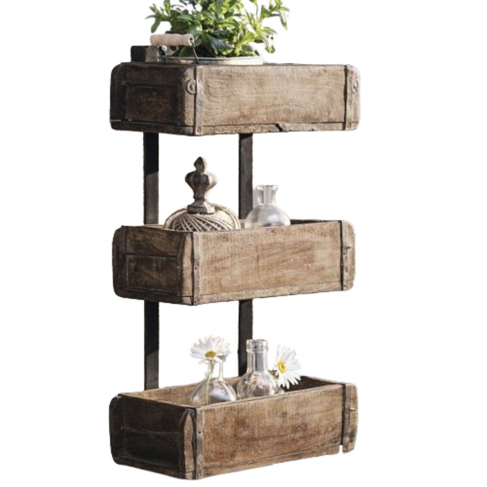 Home-trends24.de Blumenständer Pflanzer Pflanzregal Blumenregal Blumenkasten Pflanzkasten Garten