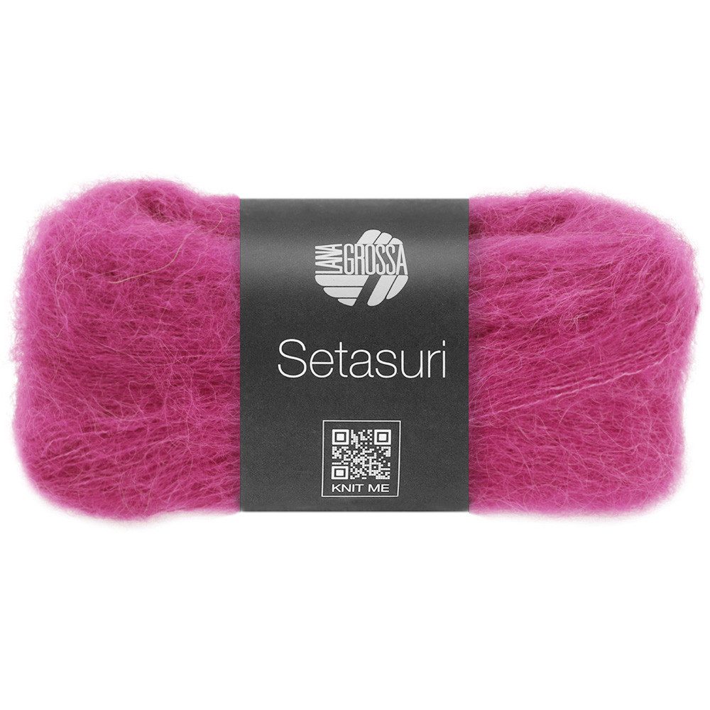 LANA GROSSA SETASURI Häkelwolle, 212 m (Feines Lace-Garn aus Alpaka (Suri) und Seide), 25 g