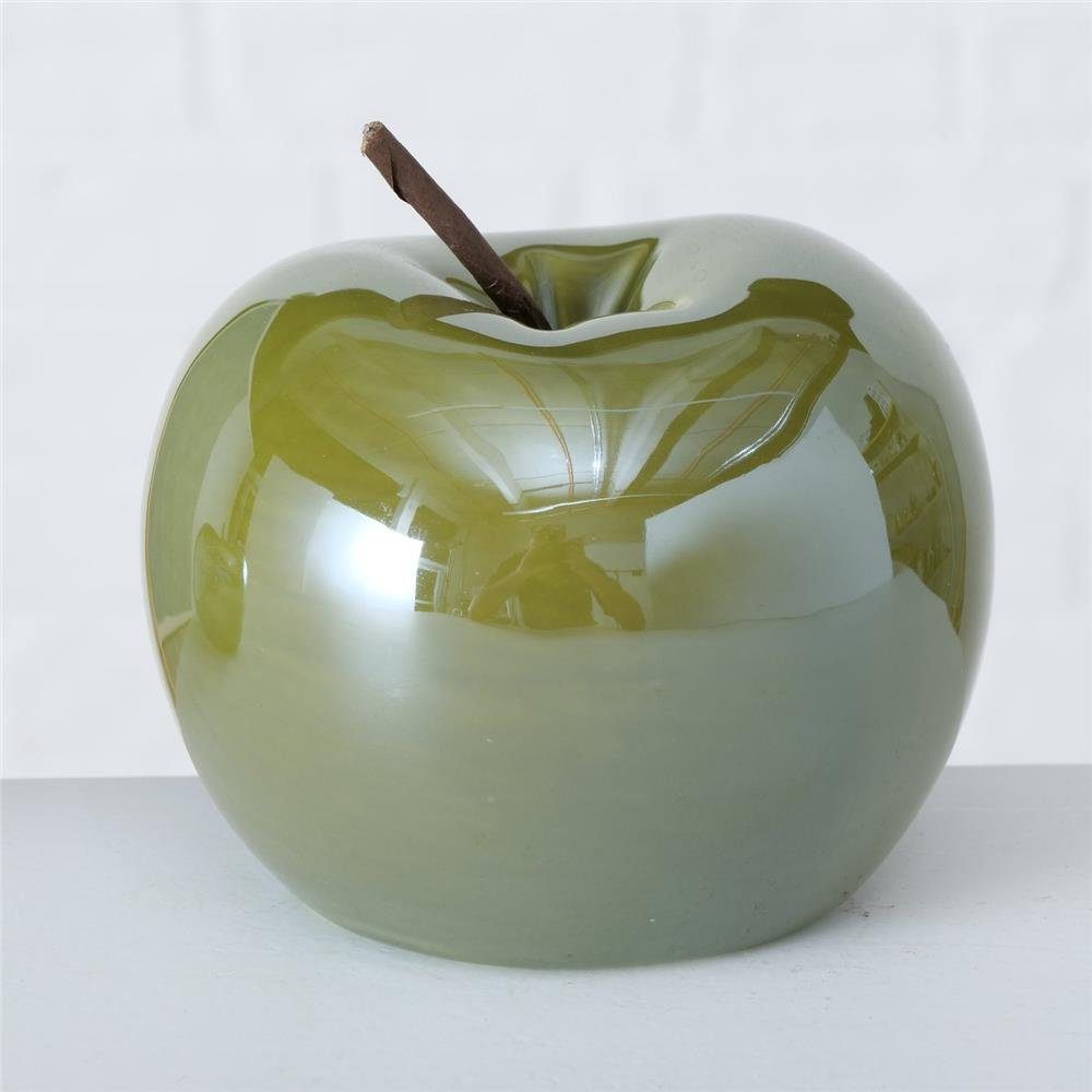 Tischdekoration Früchte grün Dekoobjekt Apfel Set, Perly 2er BOLTZE Dekoaufsteller