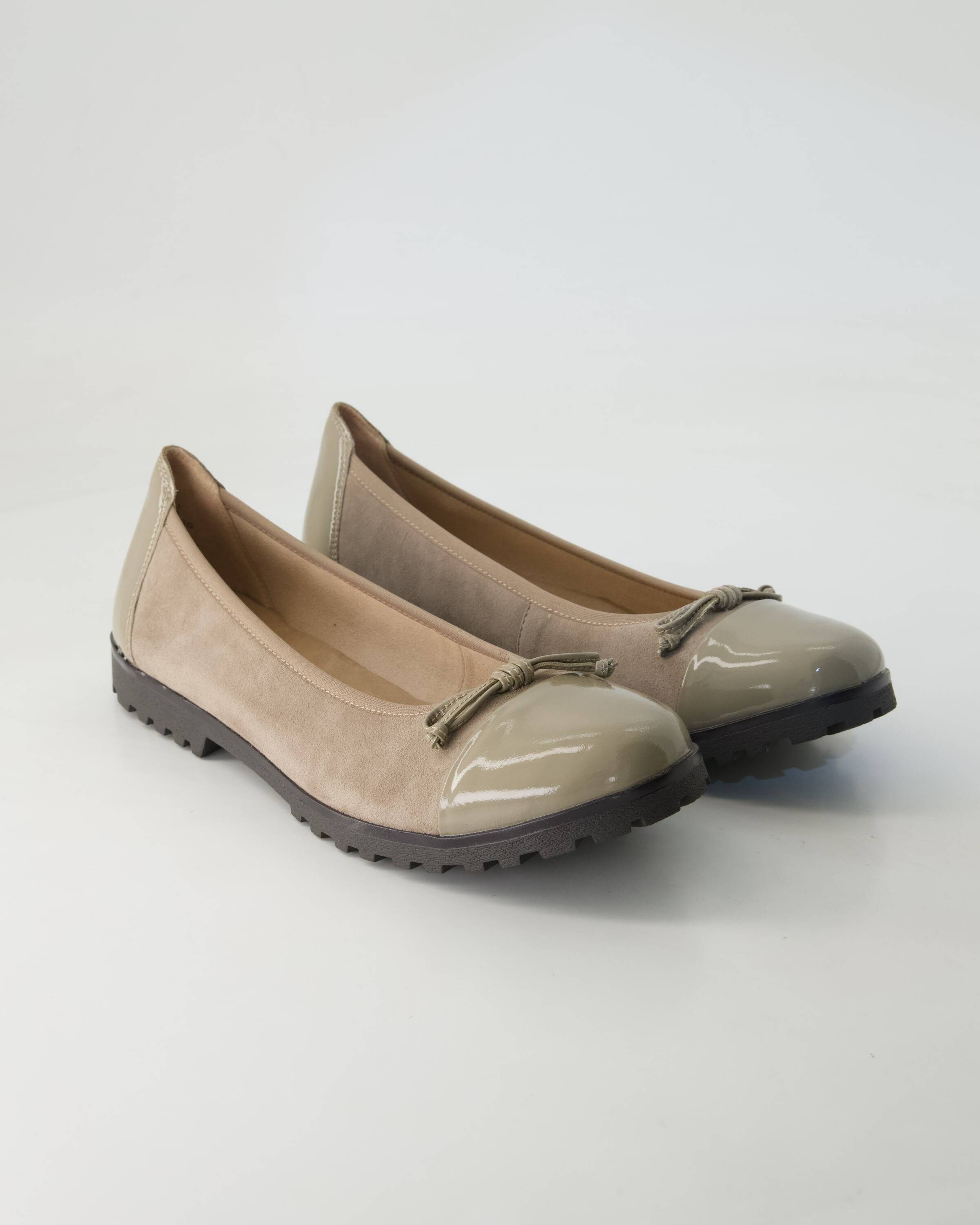 Terry A17 Ballerina Obermaterial: Leder