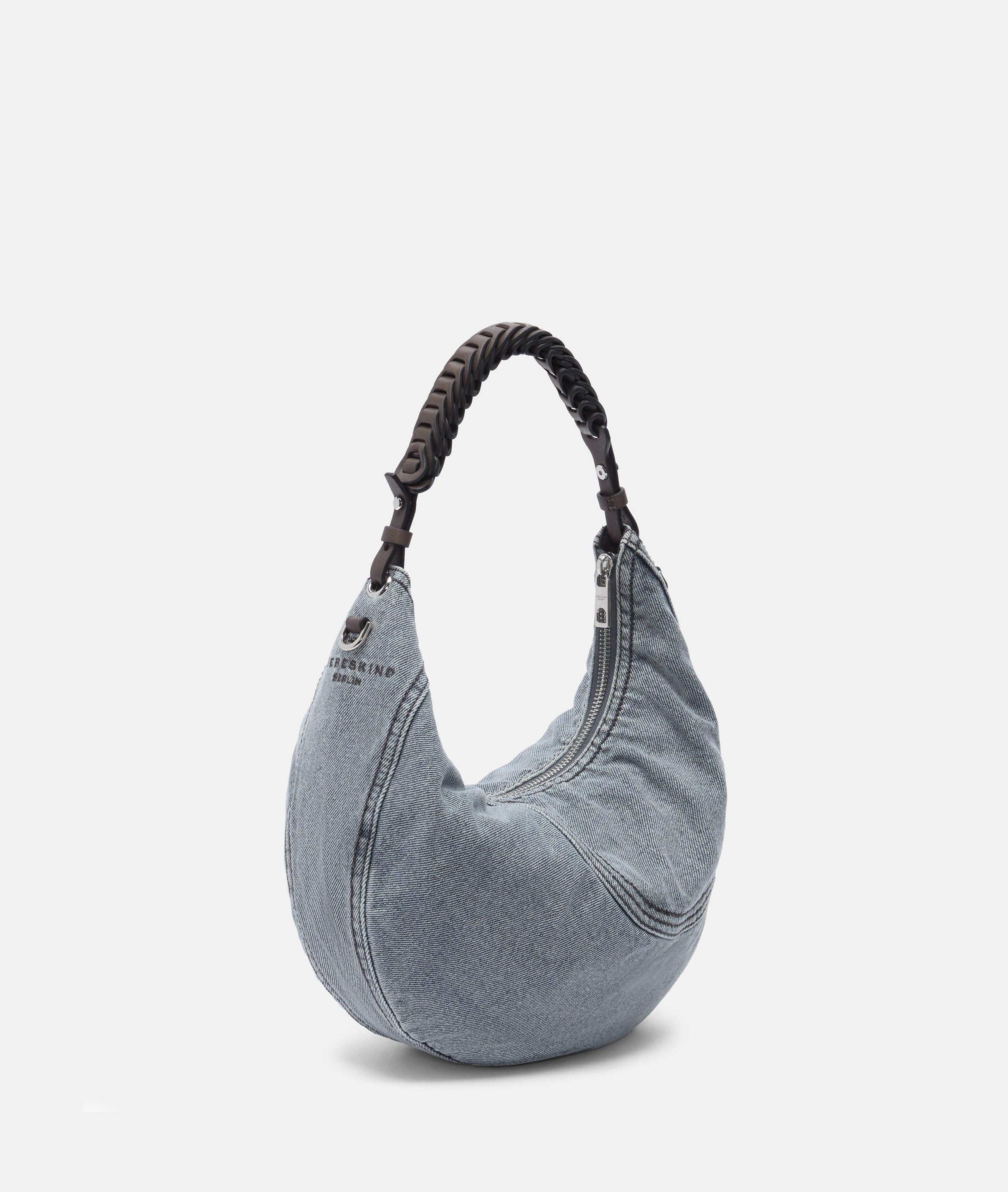 Liebeskind Berlin Schultertasche Hobo, Handliche Hobo-Bag aus Denim günstig online kaufen