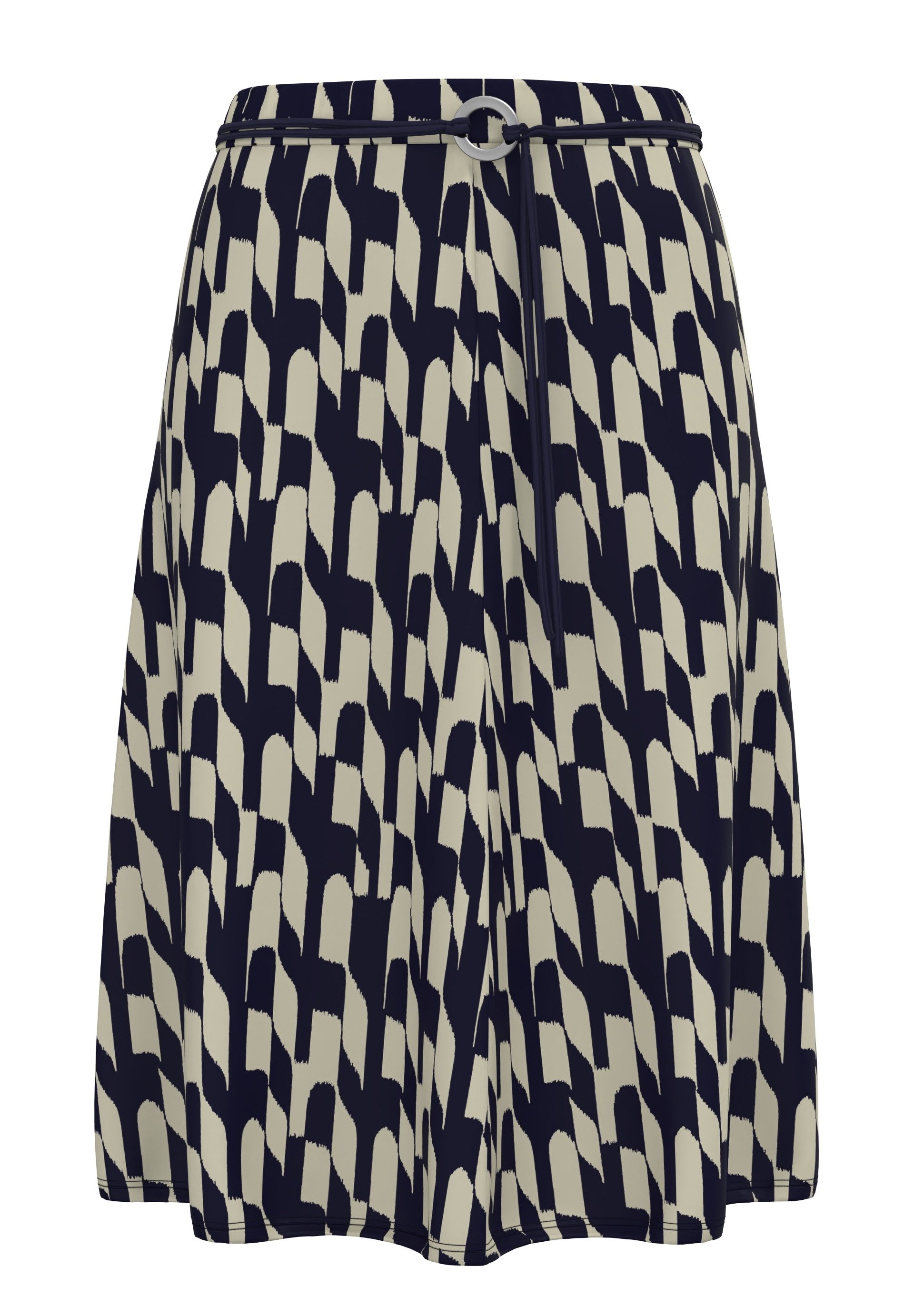 FRANK WALDER A-Linien-Rock mit Bindegürtel günstig online kaufen
