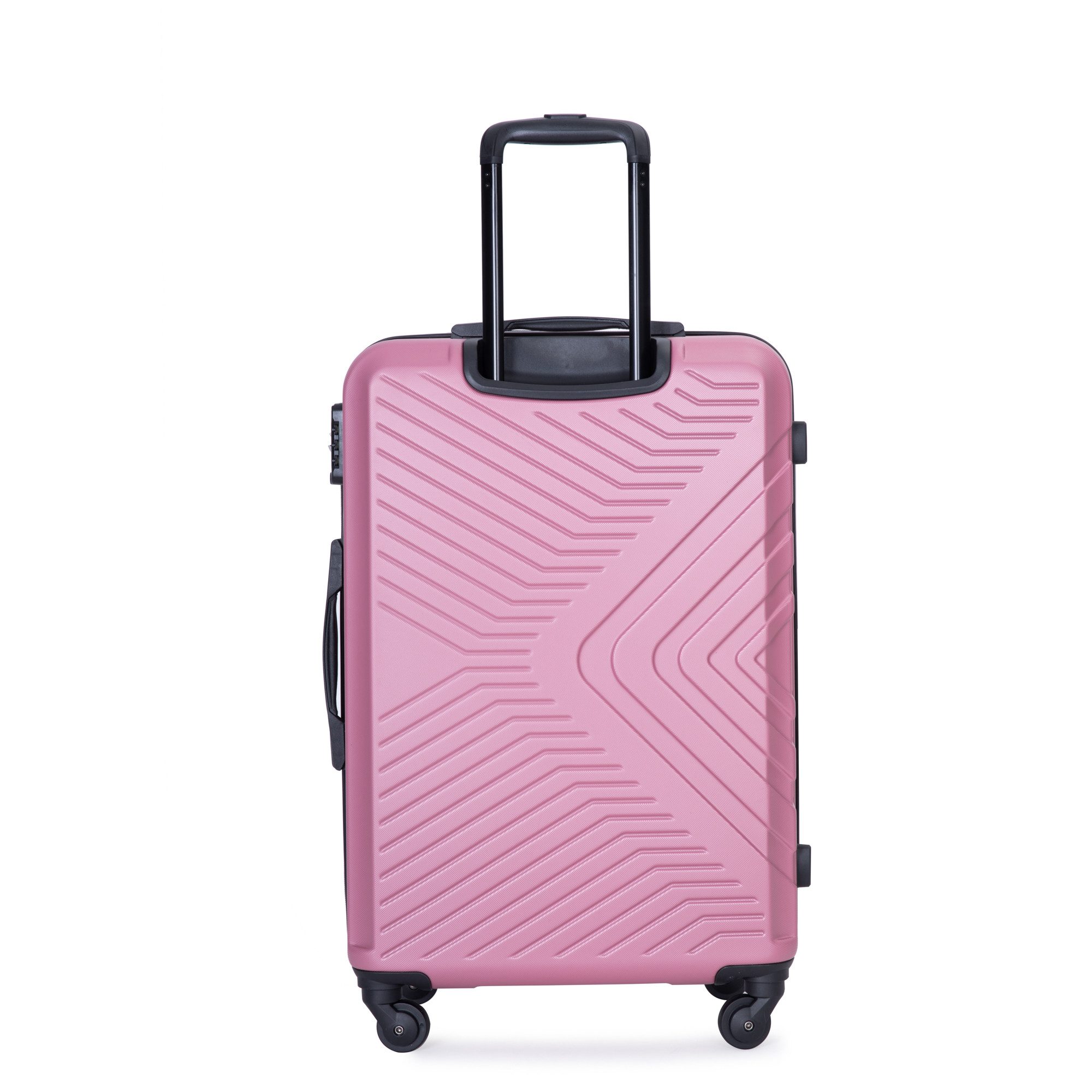 Travelhouse Trolleyset Bali, 4 Rollen, (Komplett Set, 3 tlg., 3-er Koffer Set), Inneinader stapelbar. Standfüße mit Hängefunktion M&L.