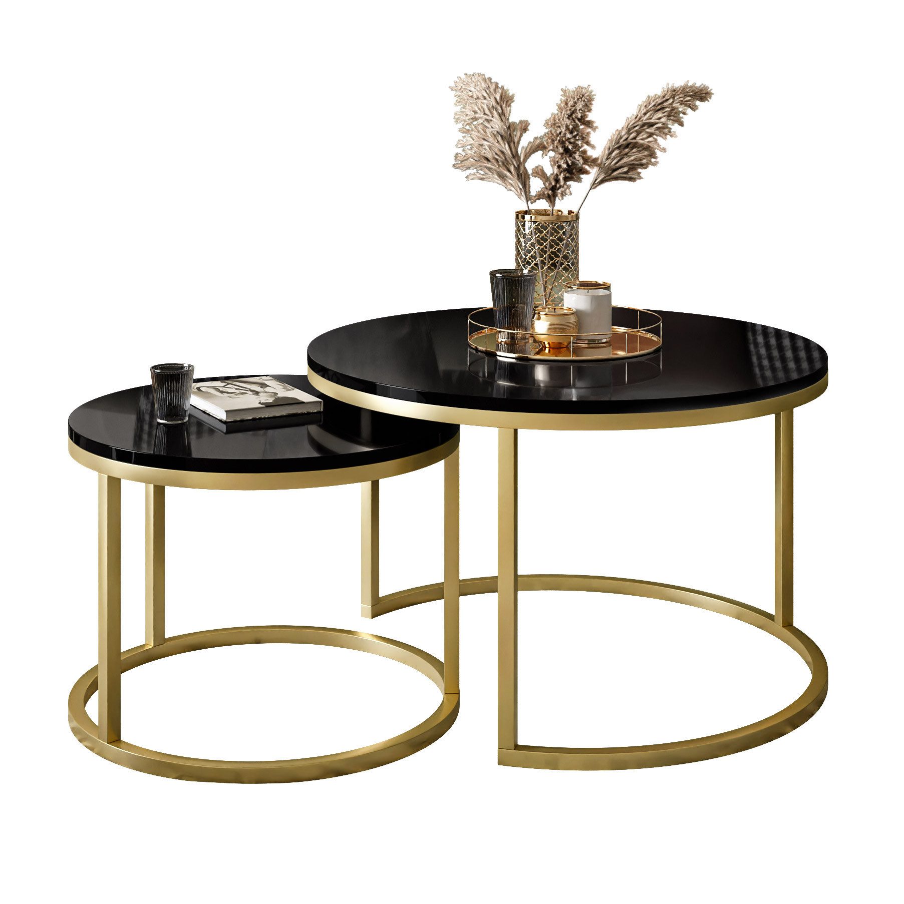 Lookway Couchtisch CIRI 2in1 Hochglanz mit günstig online kaufen