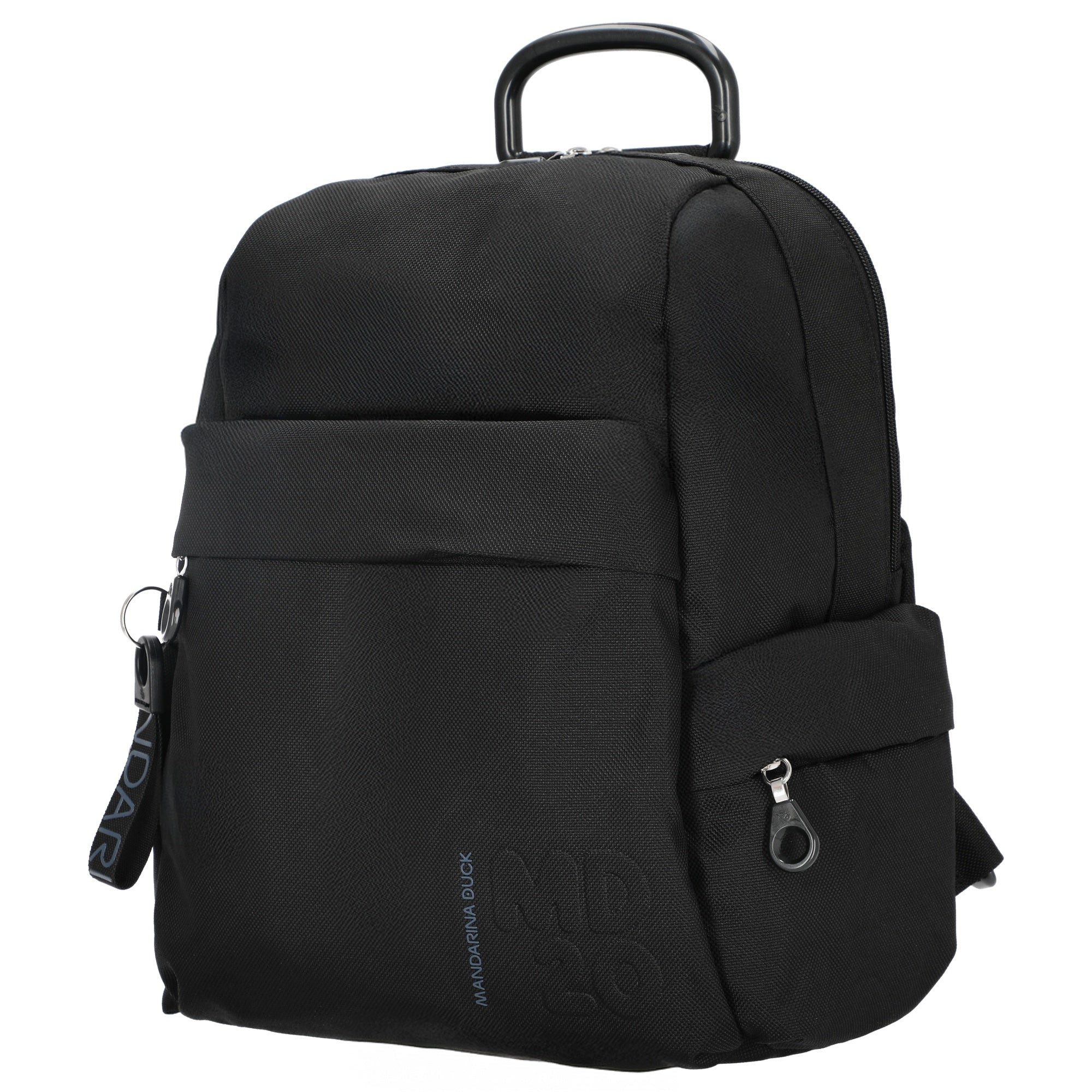 Mandarina Duck Rucksack MD20 Rucksack mittel groß 37,5 cm (black)