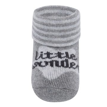 Ewers Socken Newborn Socken Little Wonder (4-Paar)