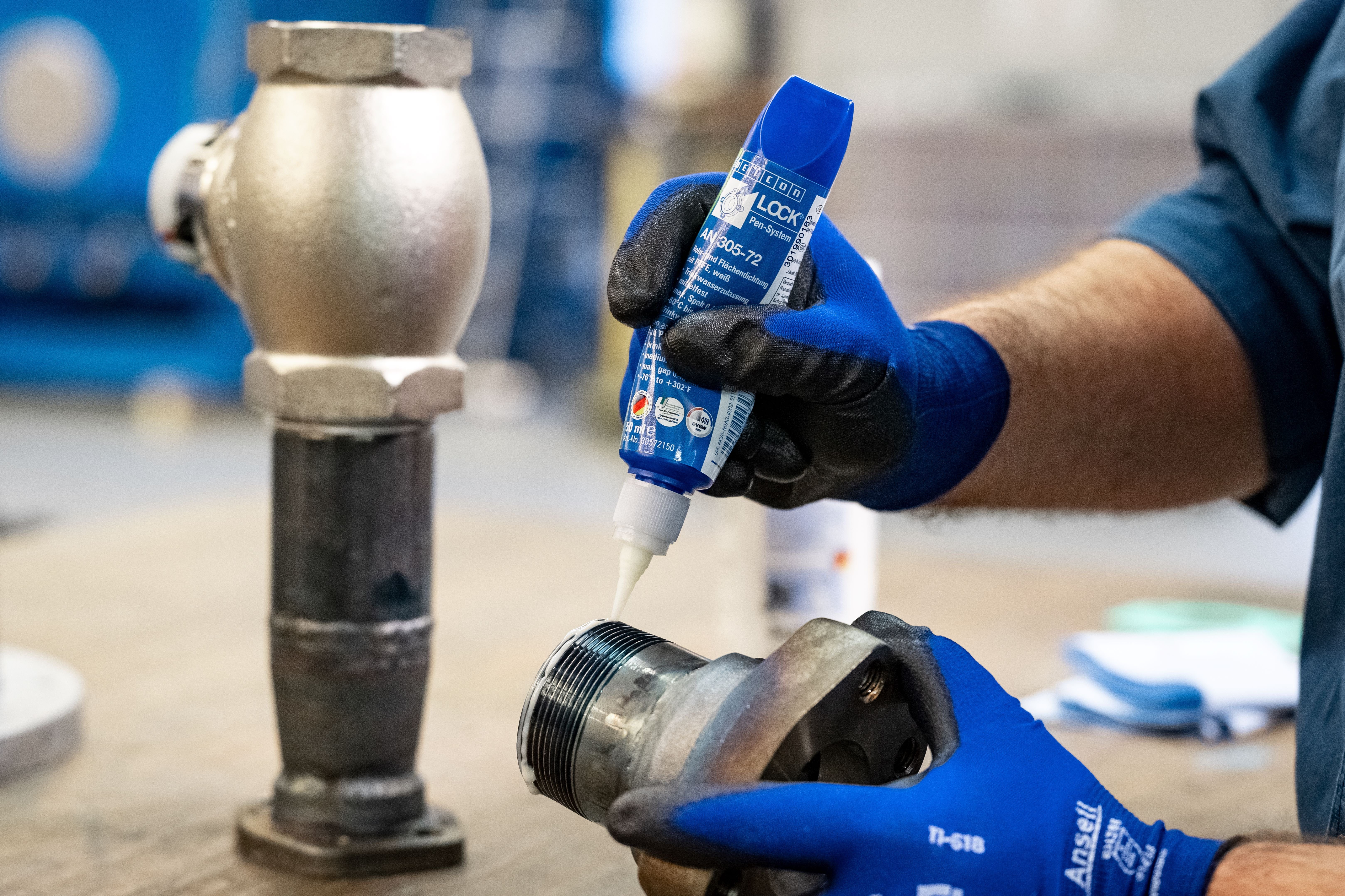 WEICON Schraubensicherung WEICONLOCK® AN 305-72 Rohr- und Flächendichtung, (Pen), Trinkwasser- und DVGW-Zulassung