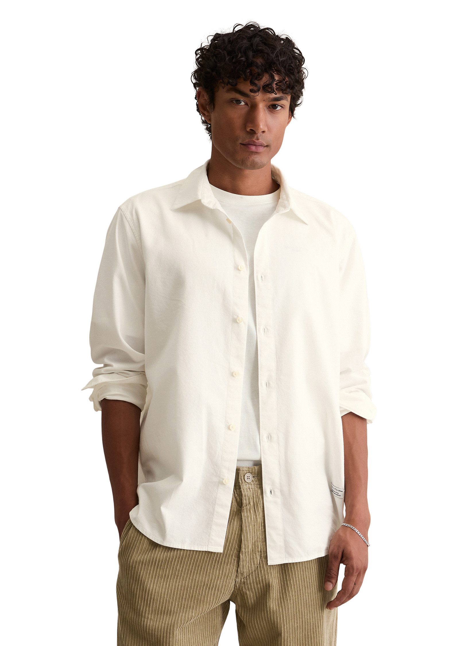 Marc O'Polo DENIM Langarmhemd aus reiner Bio-Baumwolle