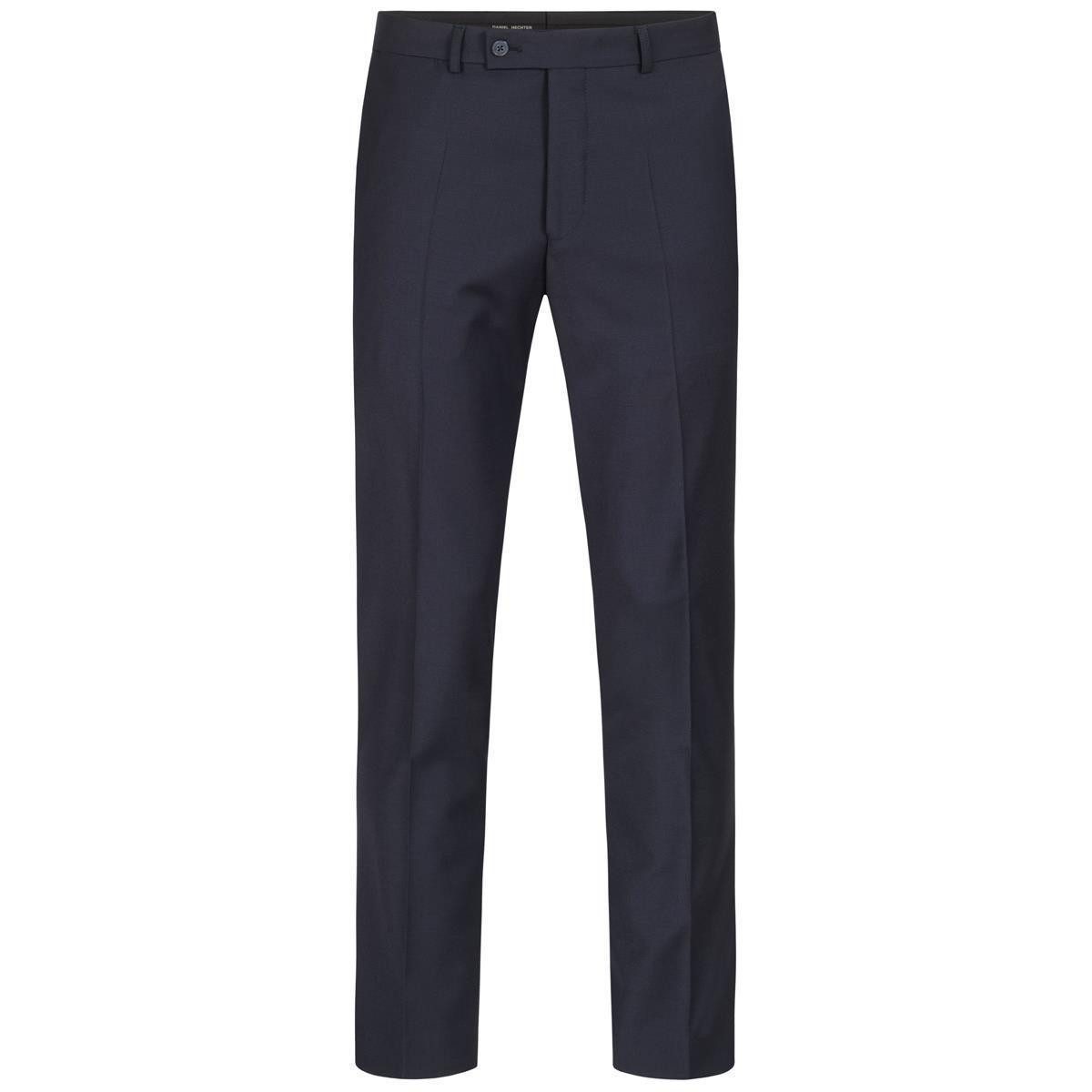 Anzughose HECHTER PARIS Corporate Hose Herren Tailored Modern Fit Marine