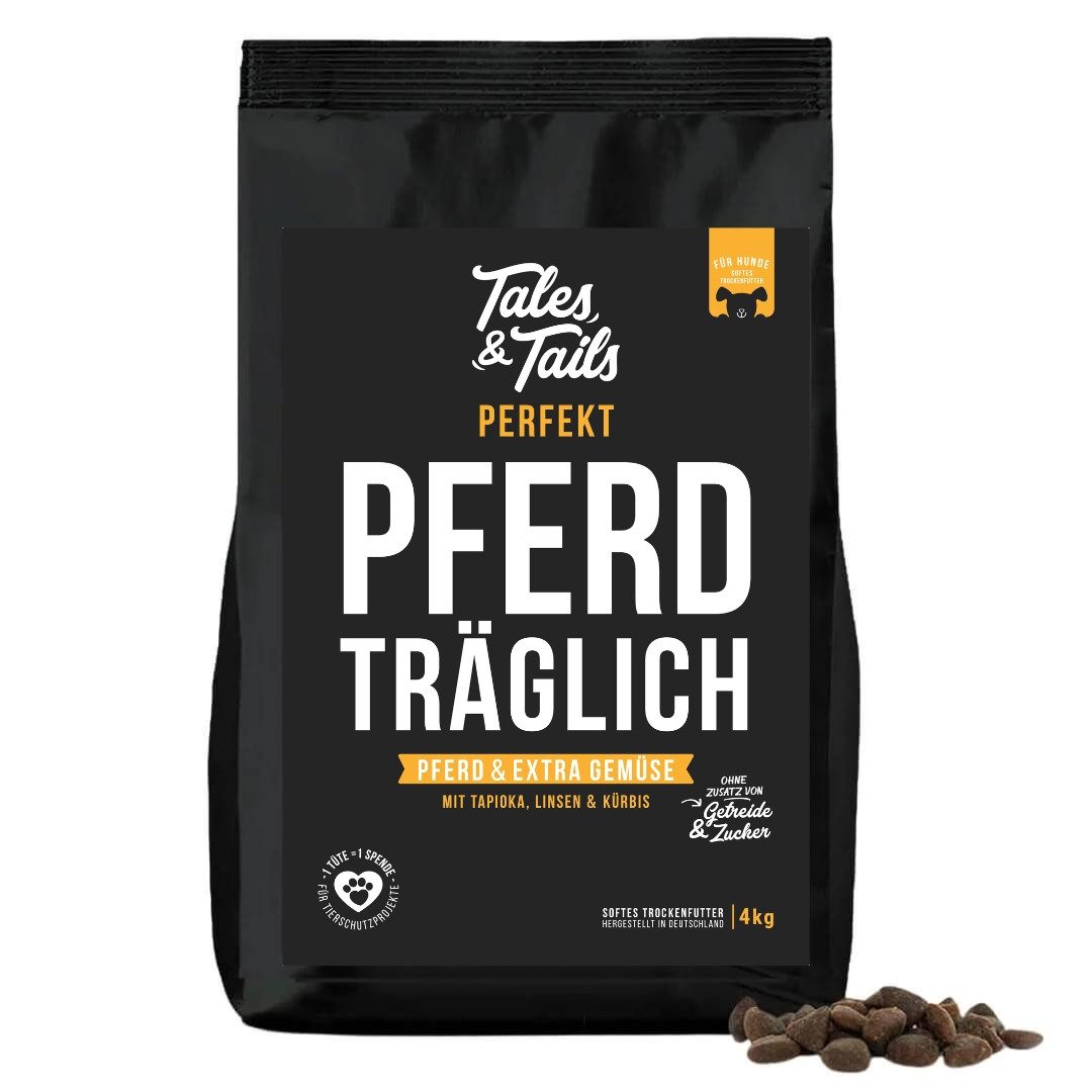 Tales & Tails Perfekt PferdTräglich Soft Trockenfutter, 4000g, Getreidefrei