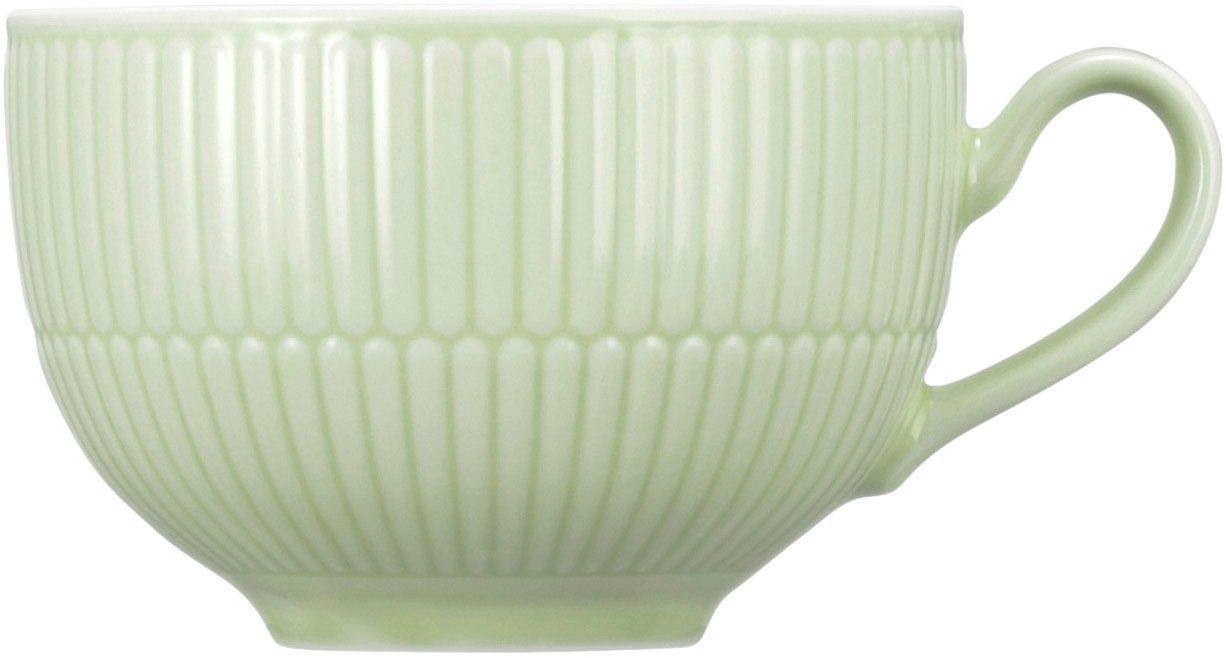 Seltmann Weiden Cappuccinotasse Amina, 1-tlg., Porzellan, Cappucinotasse aus Porzellan mit Relief