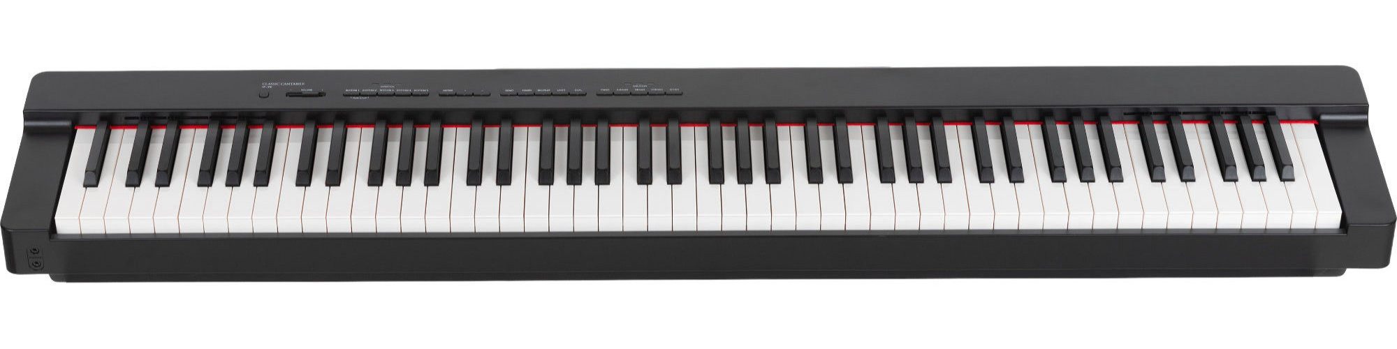 Classic Cantabile Stagepiano Stage Piano - Realistisches Spielgefühl und brillanter Klang (inkl. Sustain-Pedal und Netzteil), Bluetooth Audio & MIDI kabellos integrieren