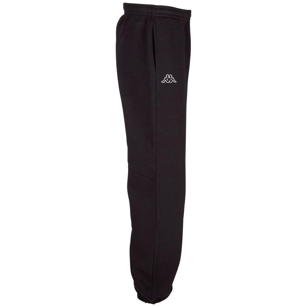 Jogginghose Kappa in angerauter Sweat-Qualität black innen