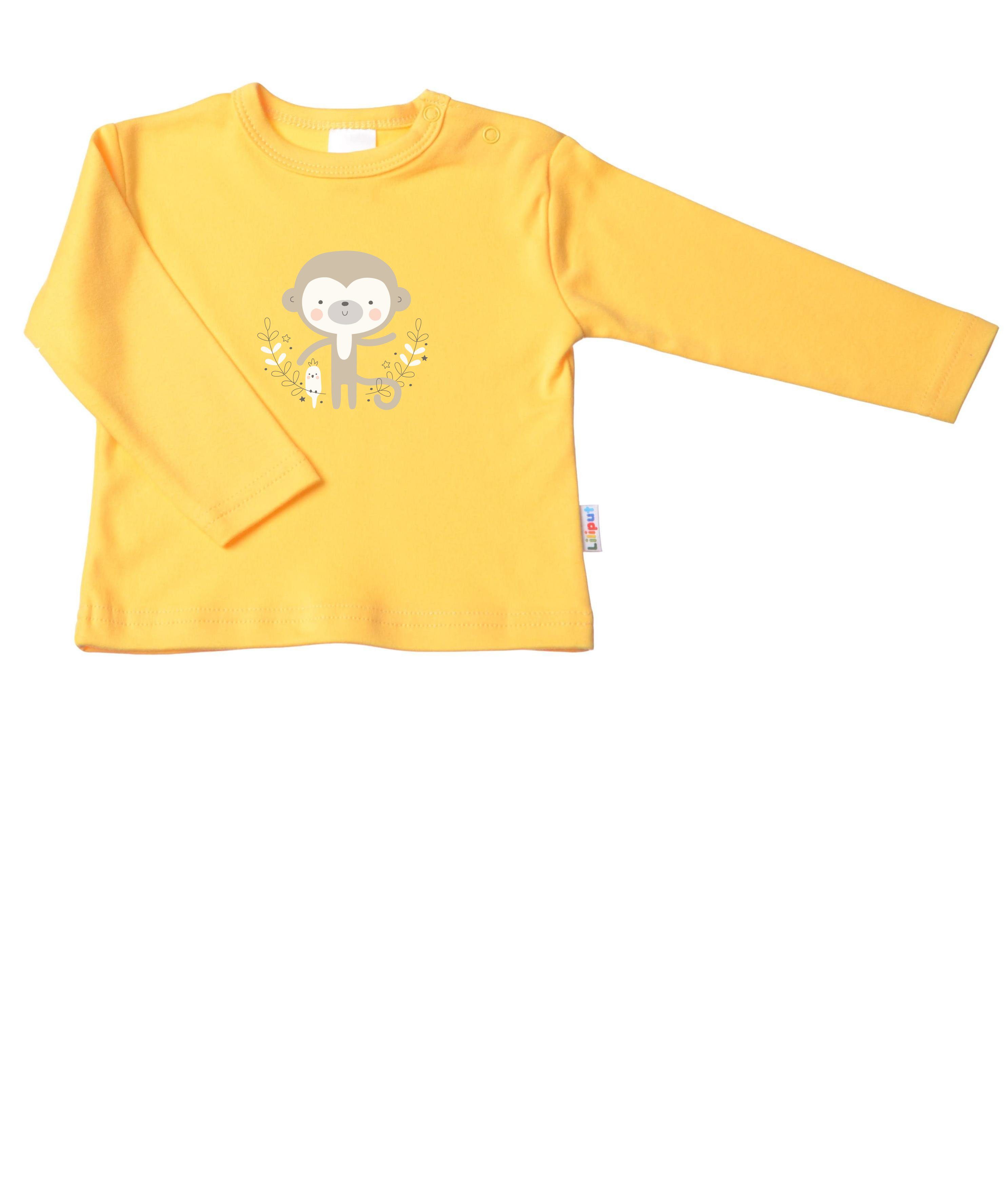 Langarmshirt Affe