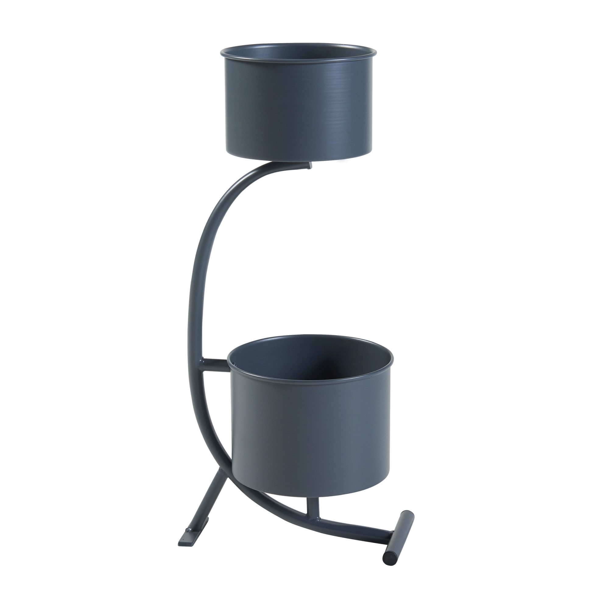 en.casa Blumenständer, »Almelo« mit Pflanzentöpfen 63x29x21cm günstig online kaufen