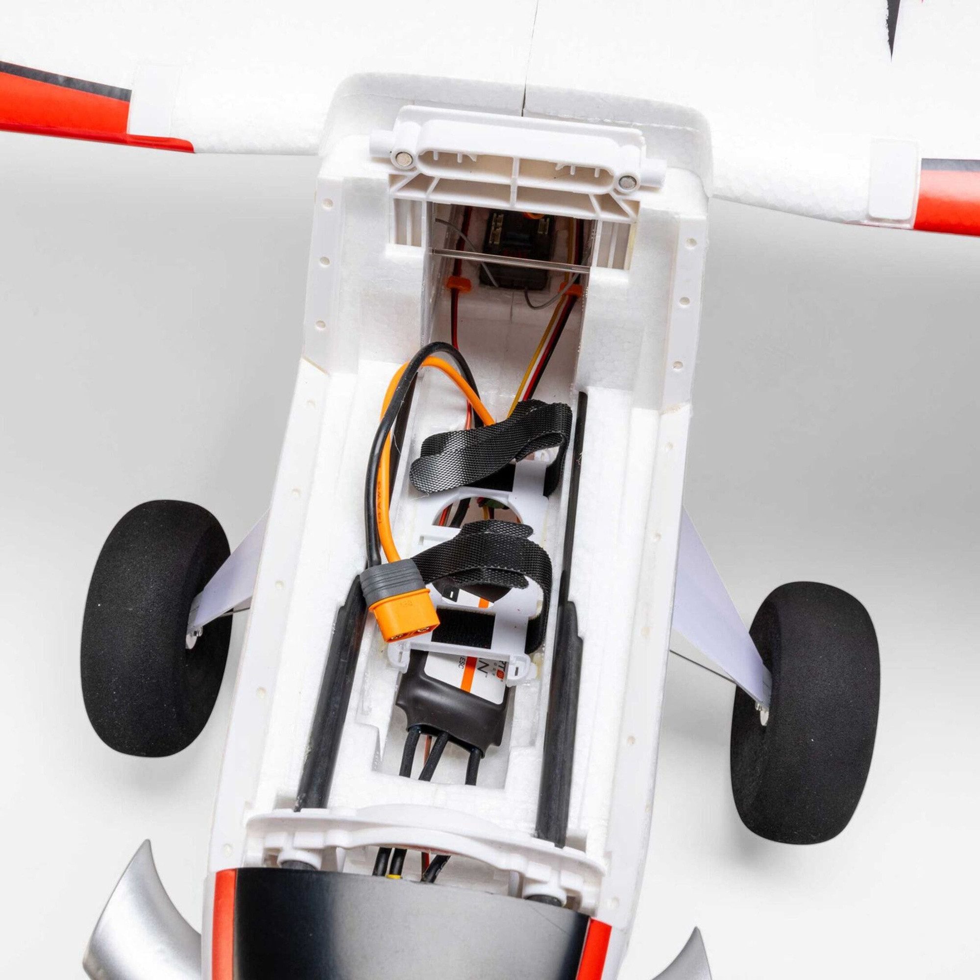 E-flite RC-Flugzeug E-flite Turbo Timber Evolution 1.5m BNF Basic mit Floats RC Flugzeug