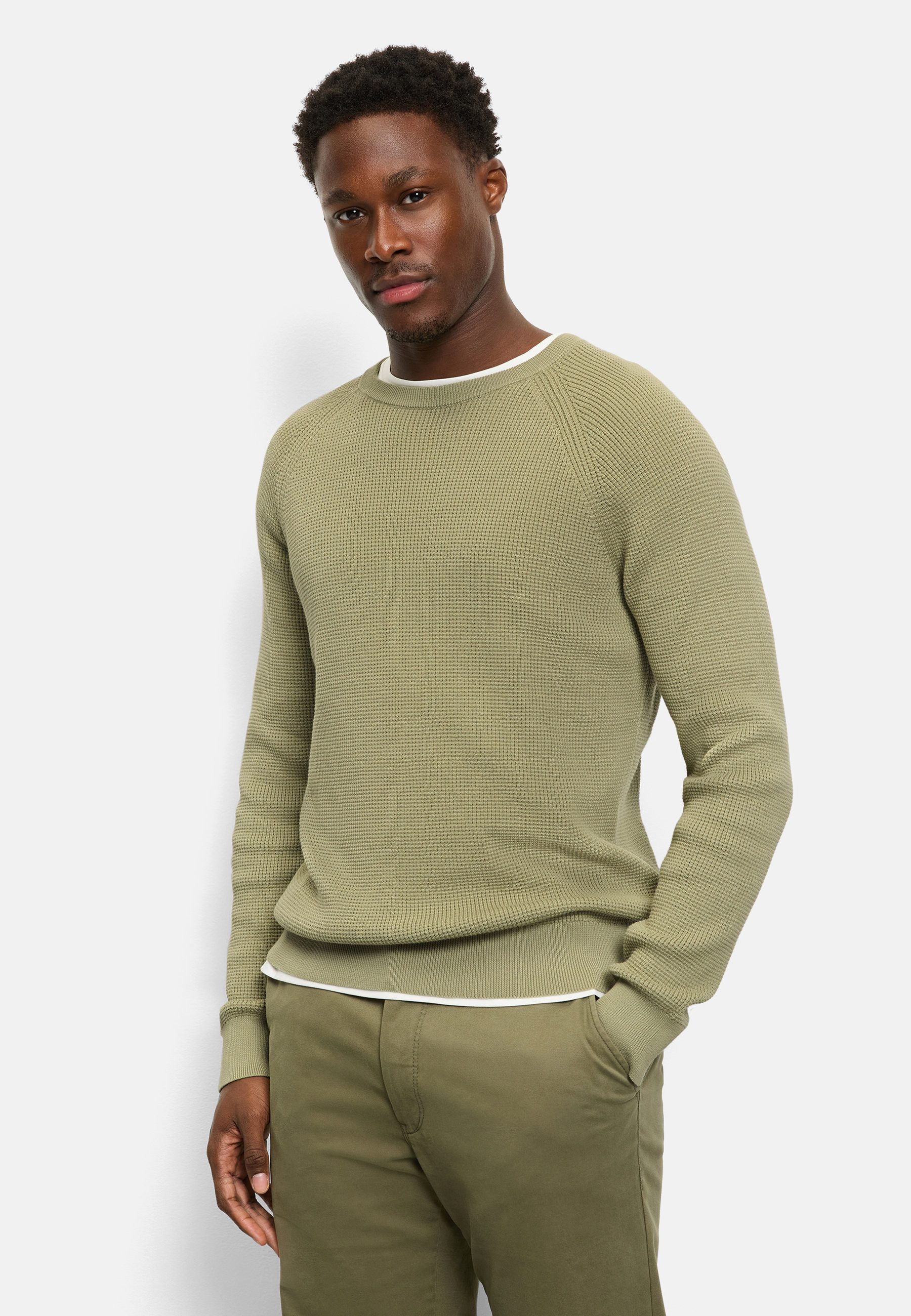 OLYMP Strickpullover OLYMP Casual Strick