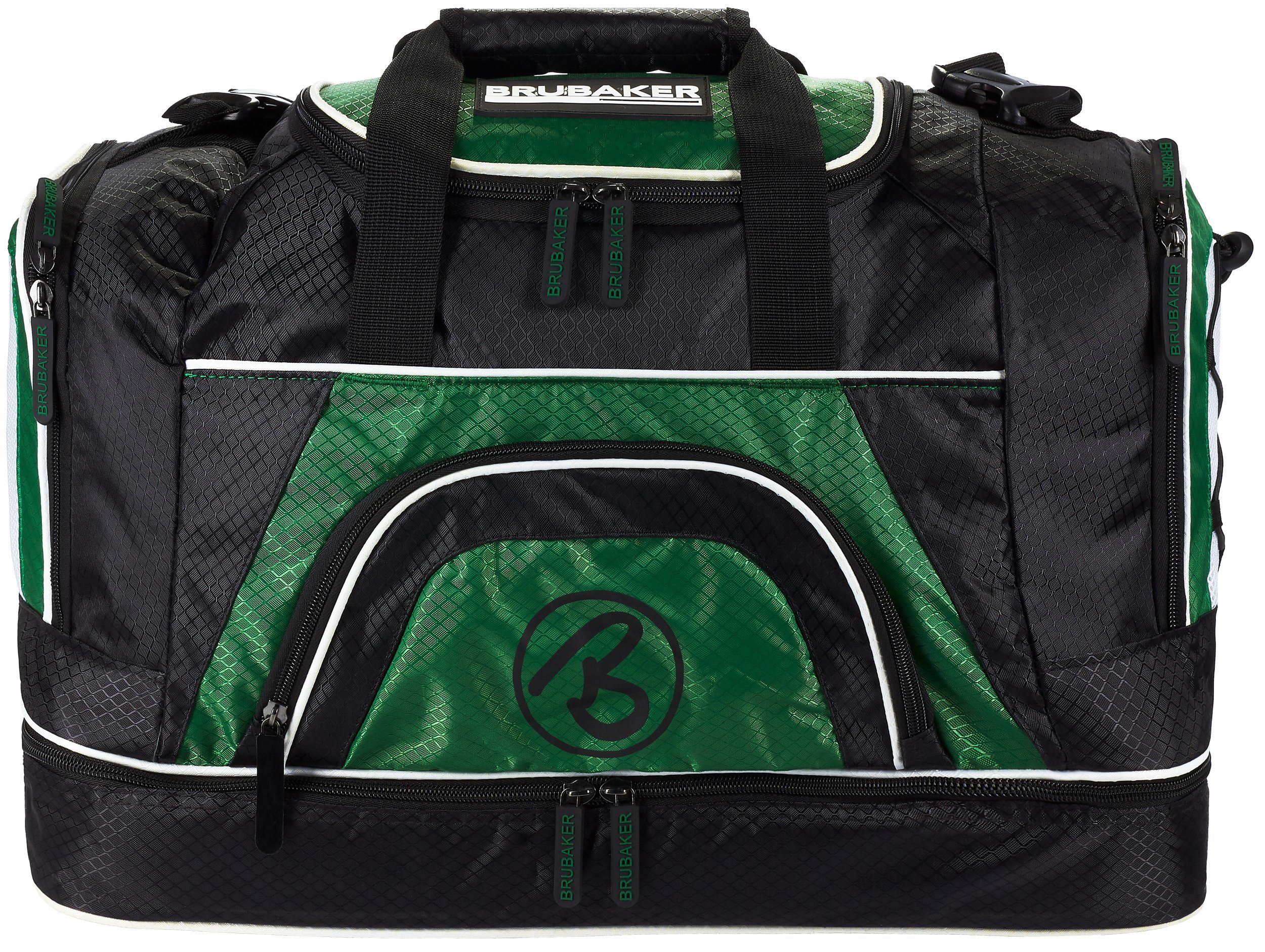 BRUBAKER Sporttasche XXL Trainingstasche 90 l oder 52 l (1-tlg., Reisetasche mit Schuhfach und Nassfach), Fitnesstasche mit abnehmbarem Schultergurt