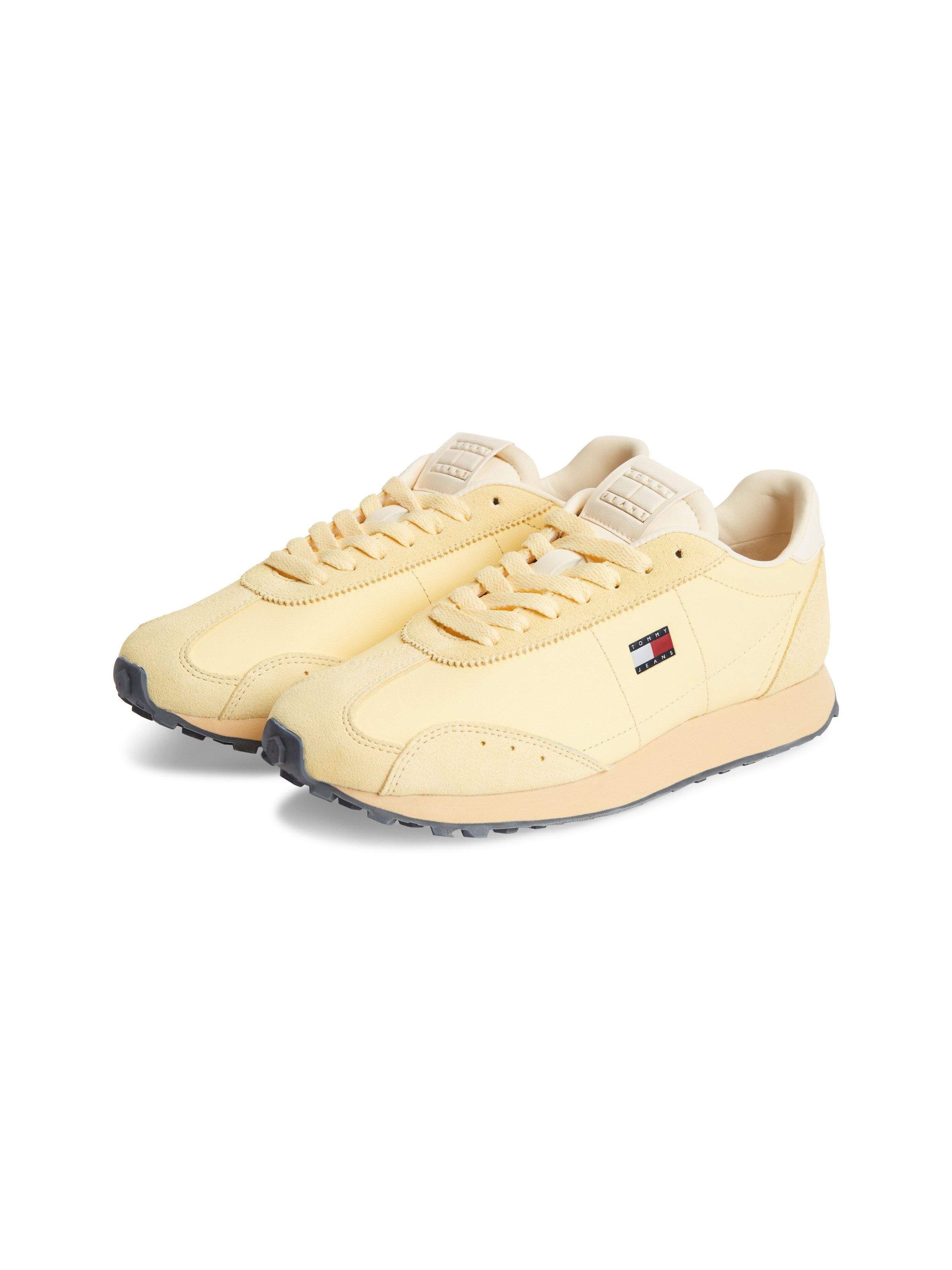 Tommy Jeans RETRO RUNNER ARCHIVE LTR Sneaker Freizeitschuh, Halbschuh, Schnürschuh im Retro-Look