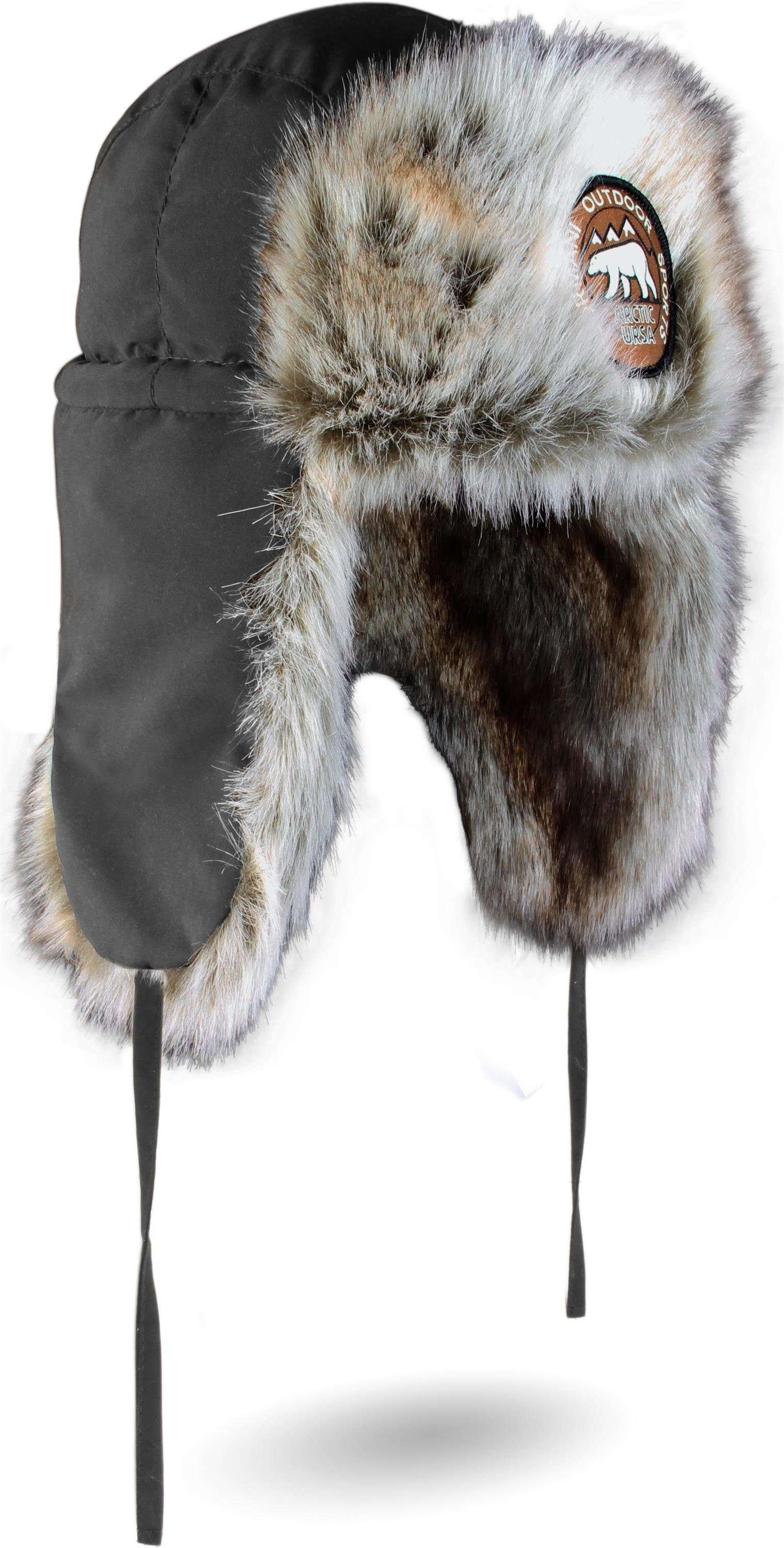 normani Fellimitatmützen Fellmütze Arctic Ursa Wintermütze Winterkappe Tsch günstig online kaufen