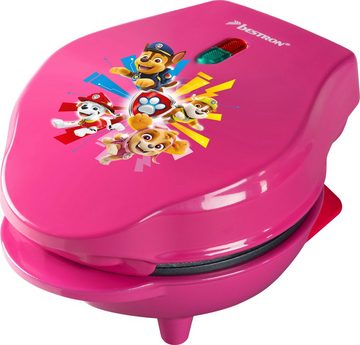 bestron Waffeleisen Paw Patrol APP500P, inkl. Backampel, Waffelgröße: Ø 10cm, Rosa