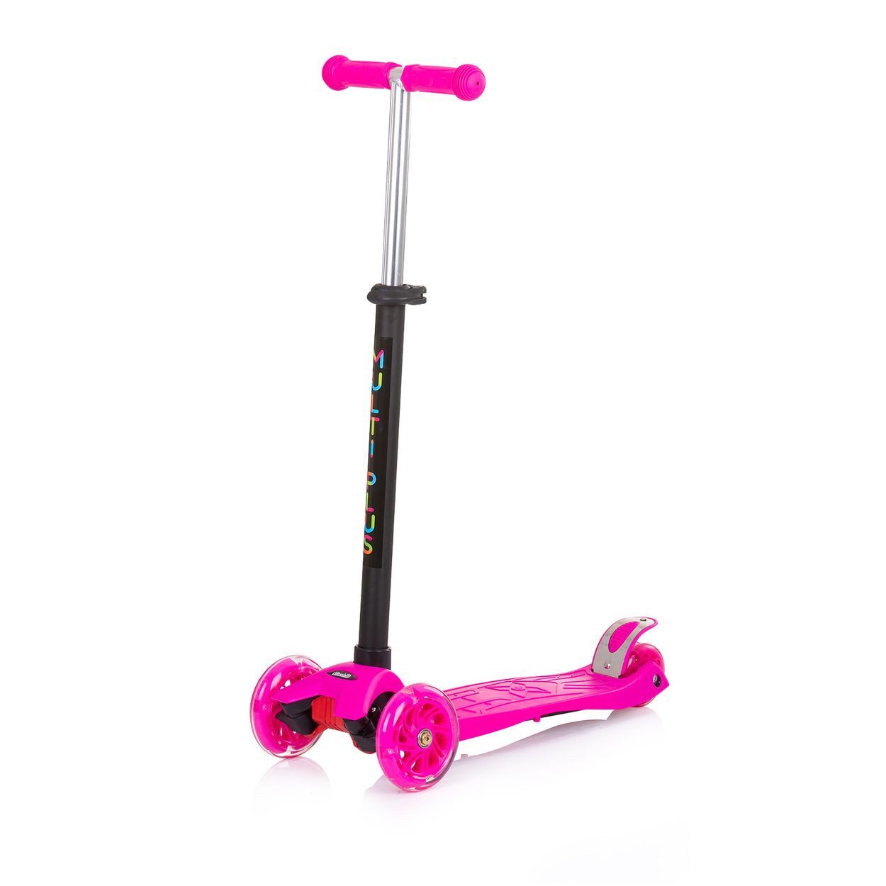 Chipolino Cityroller Kinderroller 3 in 1 Multi Plus, 3 Räder, Laufrad, Roller, LED-Lichter