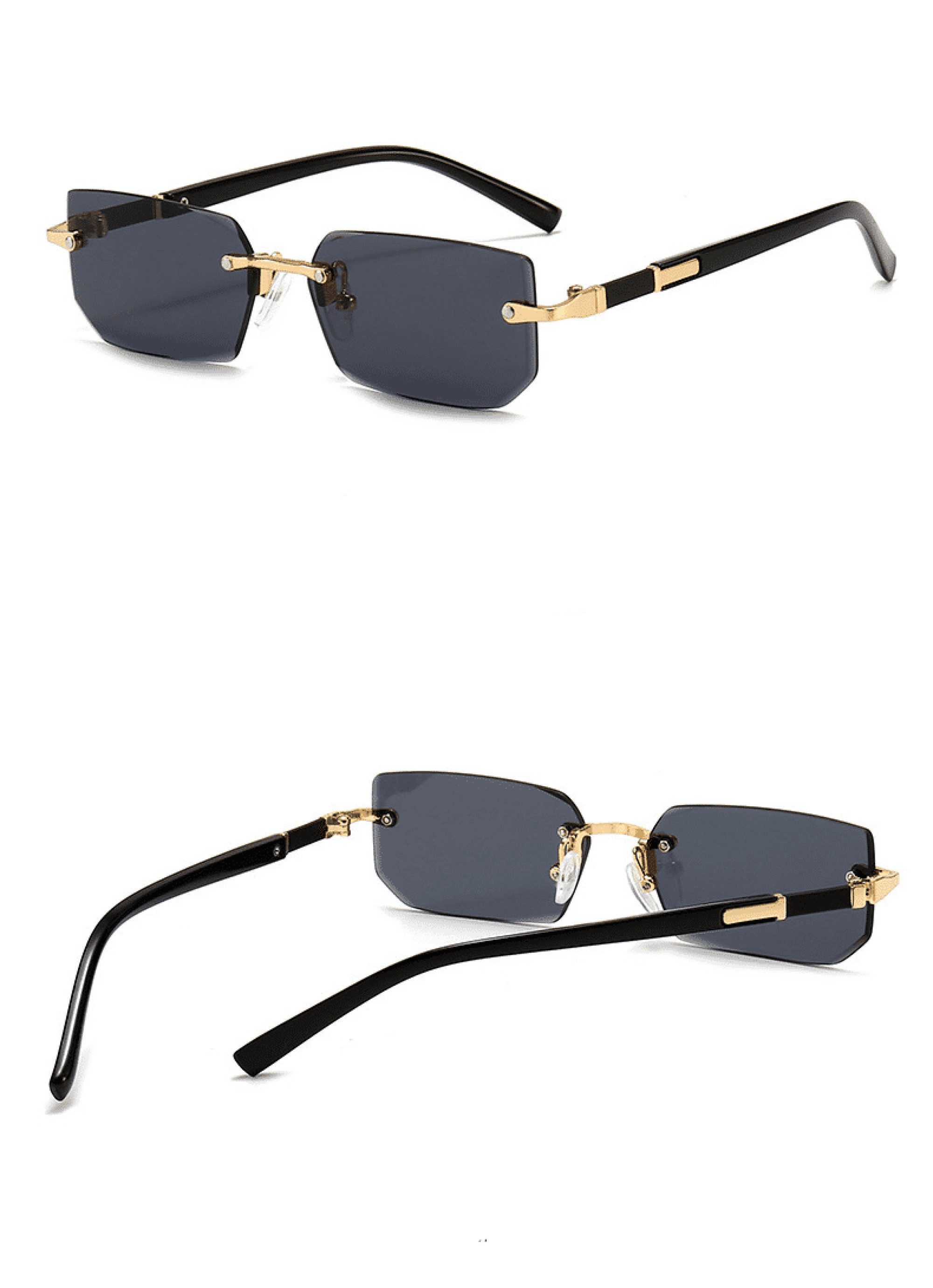 BUMHUM Sonnenbrille Randlose modische Sonnenbrille, vielseitig günstig online kaufen