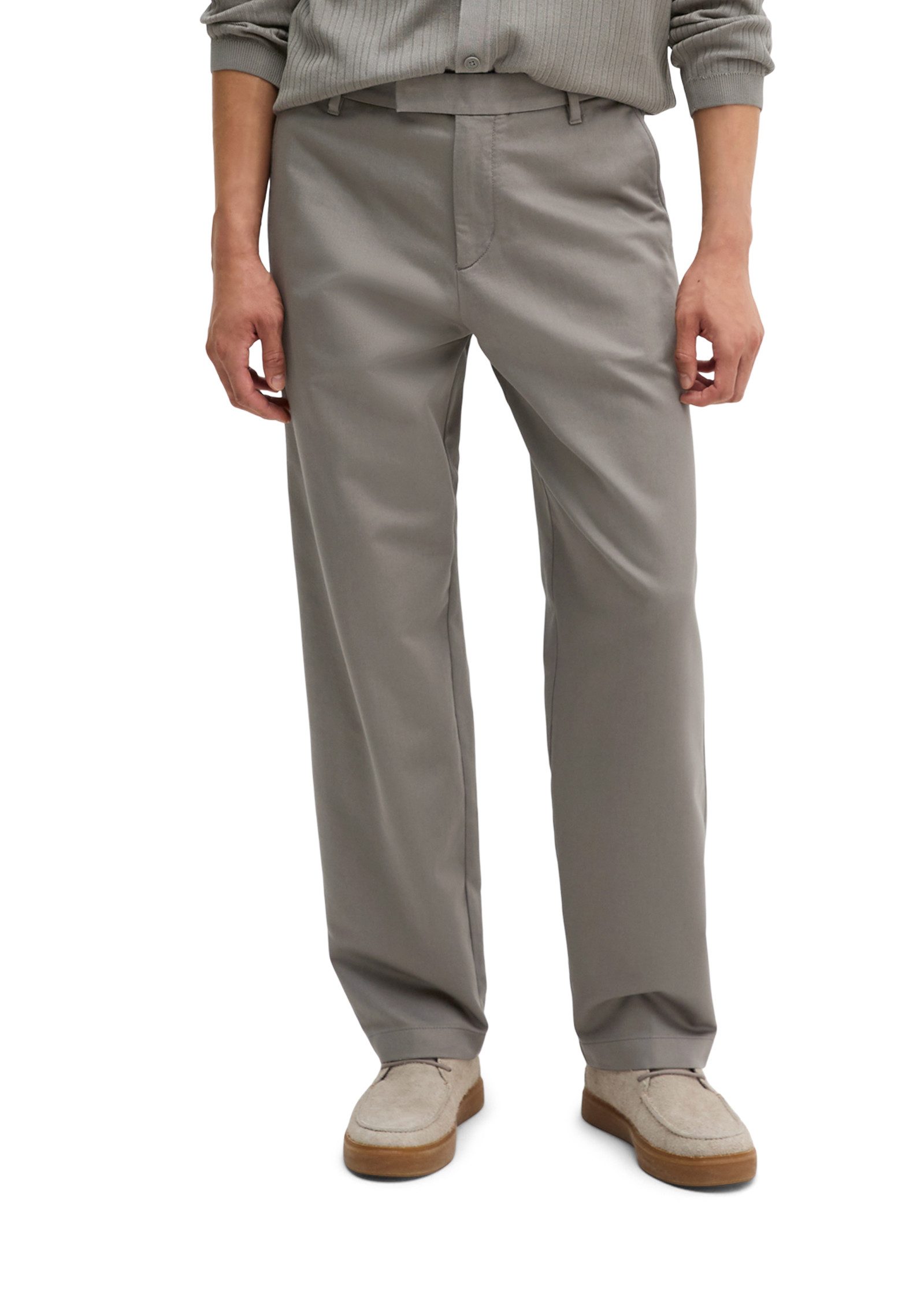 Marc O'Polo Chinohose Model Bent Model: Bent relaxed aus Bio-Bauwoll-Stretch-Satin