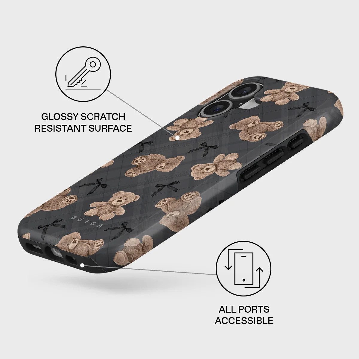 BURGA Handyhülle Tough MagSafe Case Best Friends Forever "BFF" iPhone 17