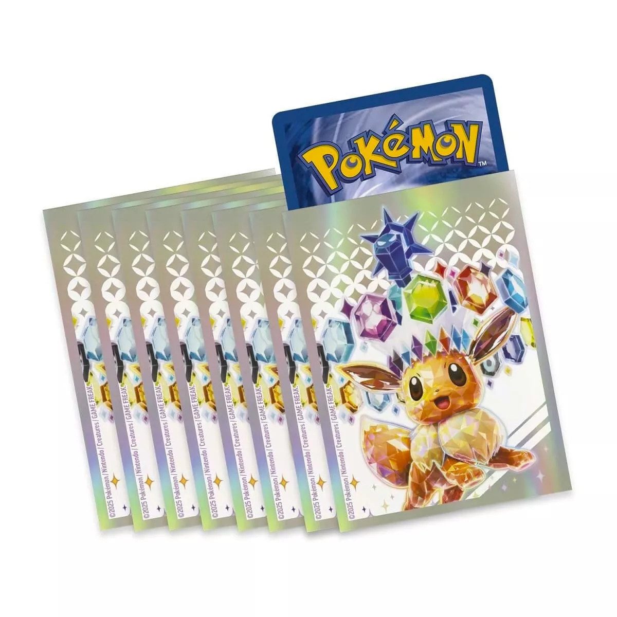 AMIGO Sammelkarte Pokemon Sleeves Evoli, Prismatische Entwicklungen (65 Kartenhüllen)