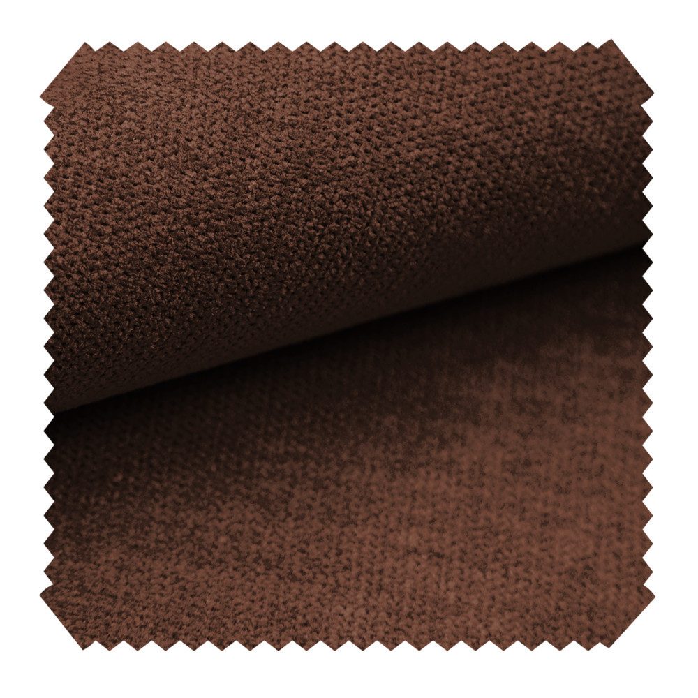 novely® Stoff RICKERT - Robuster Velours Polsterstoff mit feiner Textur, Kuschelweich, Robust, Abriebfest, Meterware, 1lfm